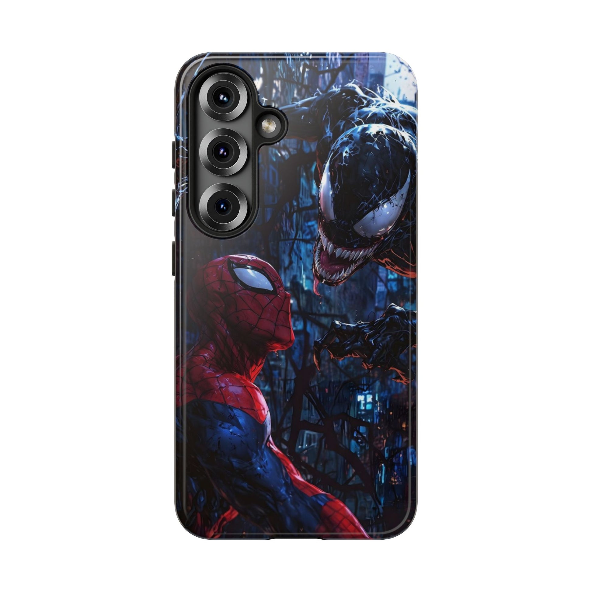 Venom x Spiderman Phone Case, Tough Cases for iPhones, Samsung, and Pixel