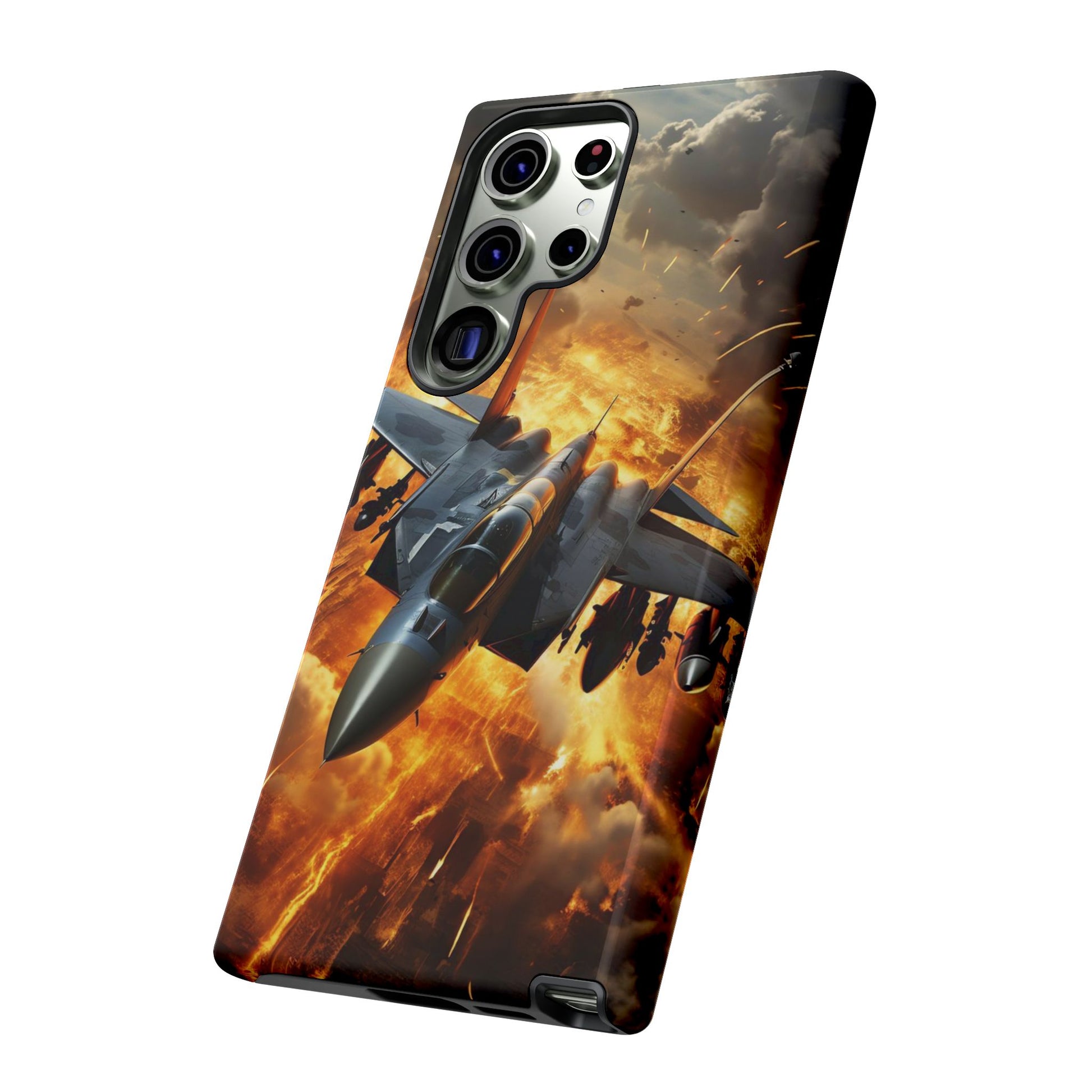 F-15 Fighter Jet Tough Cases for iPhones, Samsung, and Pixel