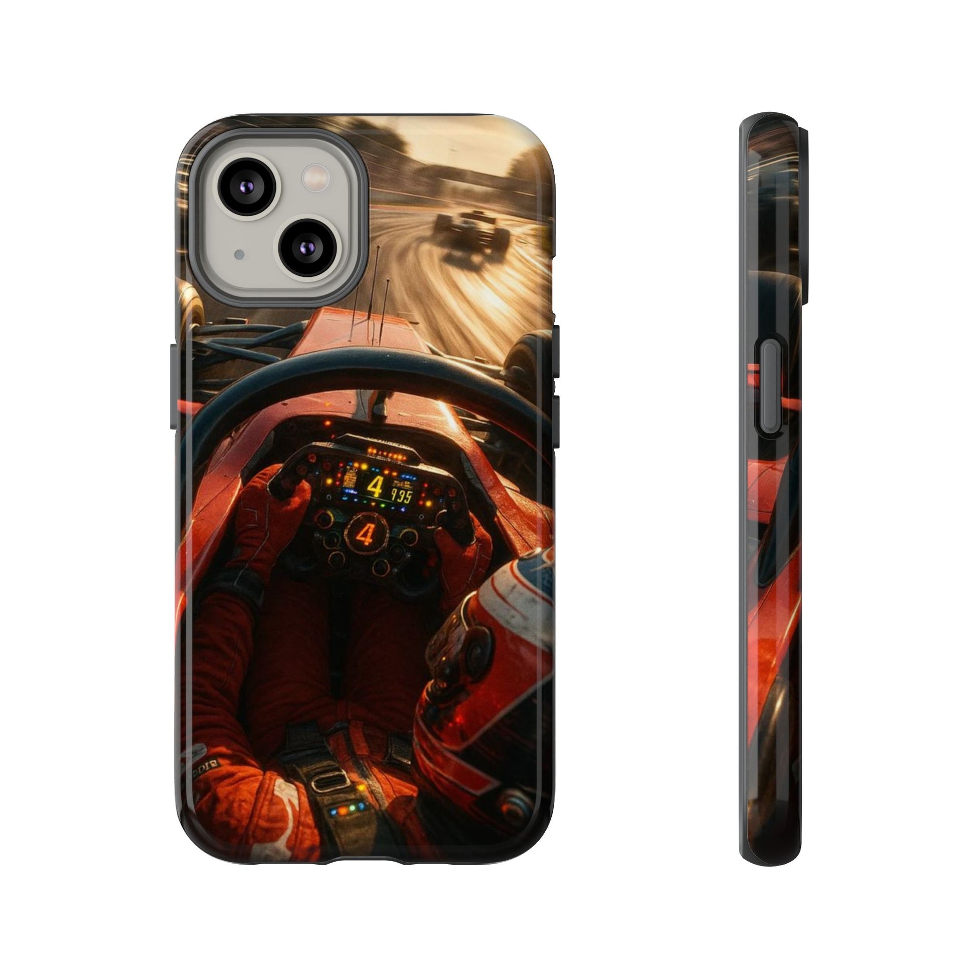 Formula 1 Cockpit Phone Case, Tough Cases for iPhones, Samsung, and Pixel