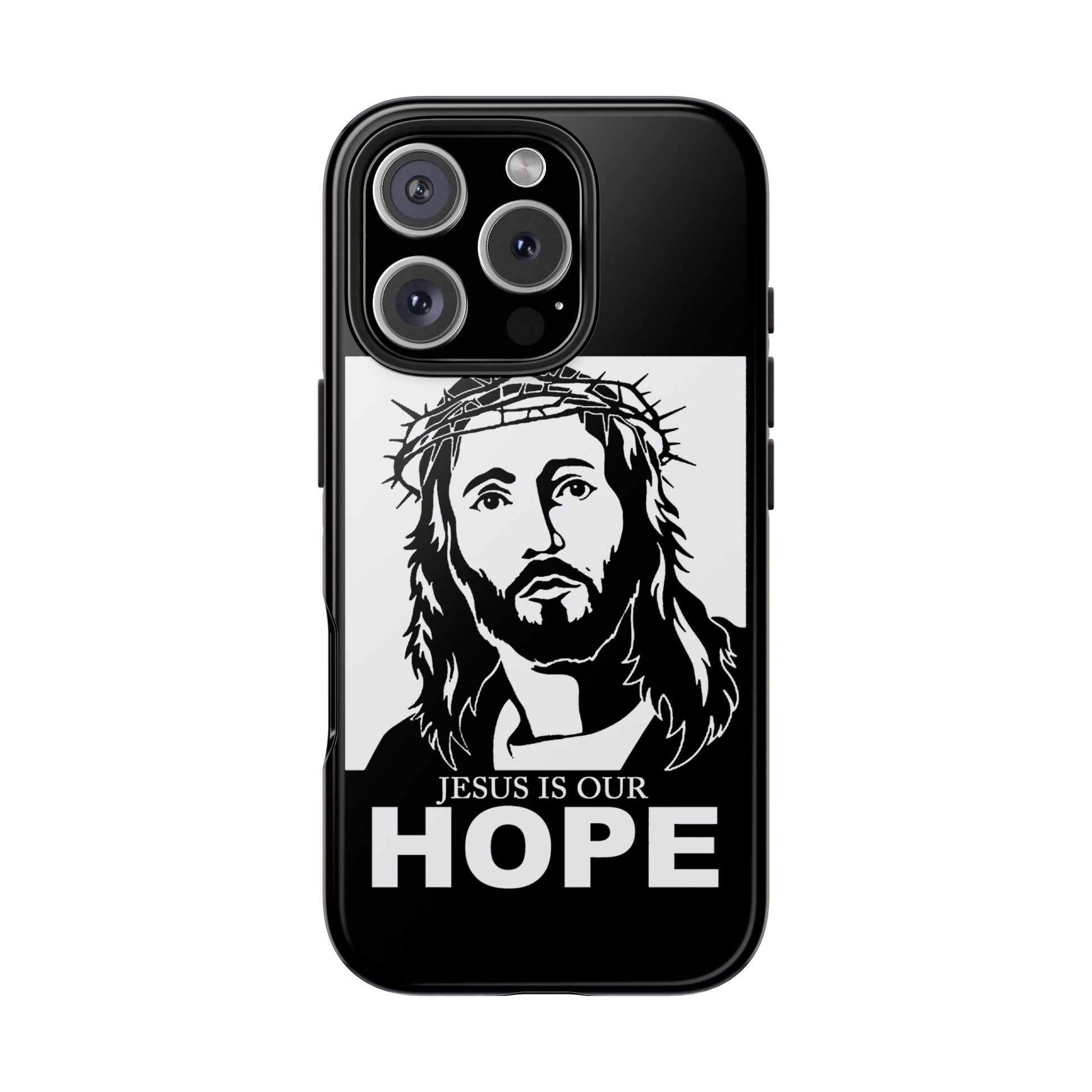 Jesus is Our Hope Christian Phone Cases for iPhones & Samsung Phones