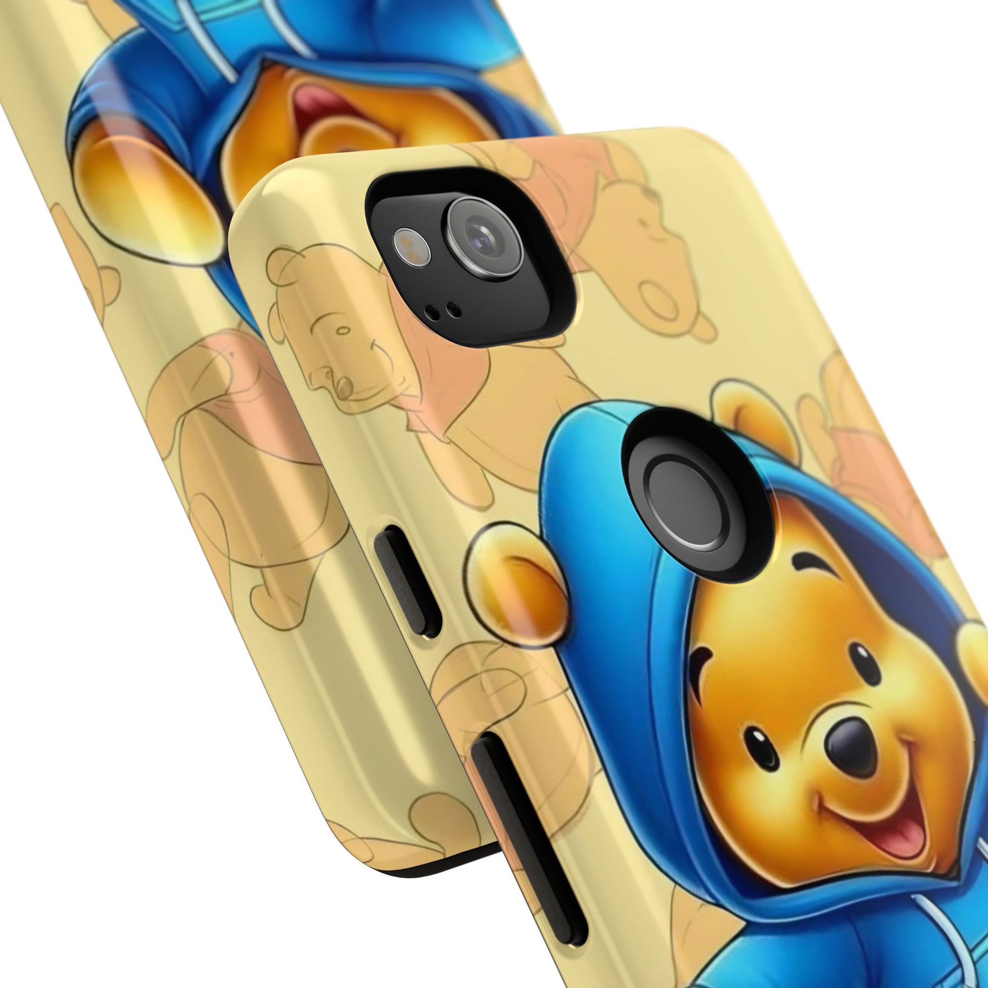 Cute Pooh Bear Phone Case, Tough Case