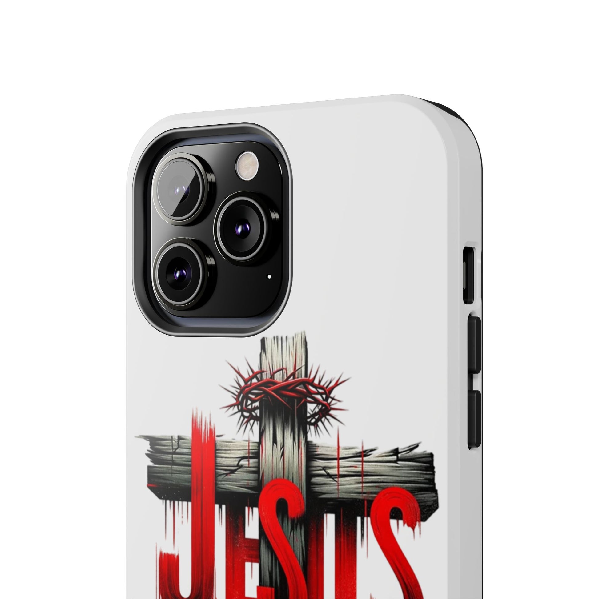 Jesus Cross and Crown Christian Theme Phone Cases for iPhones & Samsung Phones