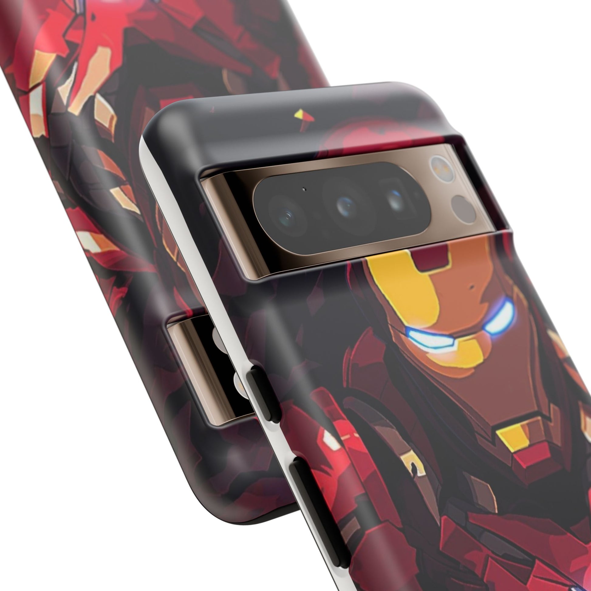Invincible Iron Man Tough Cases for iPhones, Samsung, and Pixel