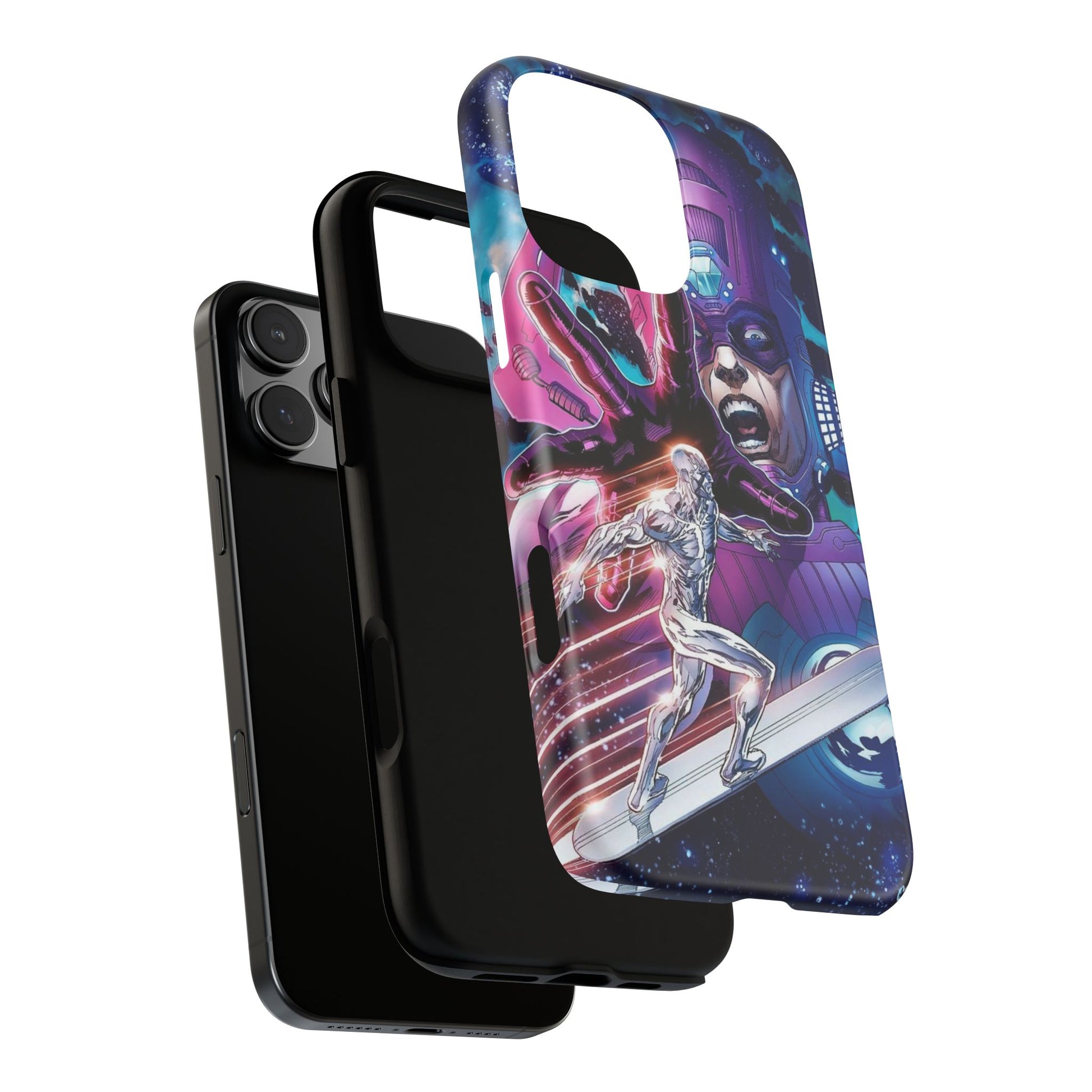 Galactus x Silver Surfer Marvel Phone Case, Tough Cases for iPhones, Samsung, and Pixel