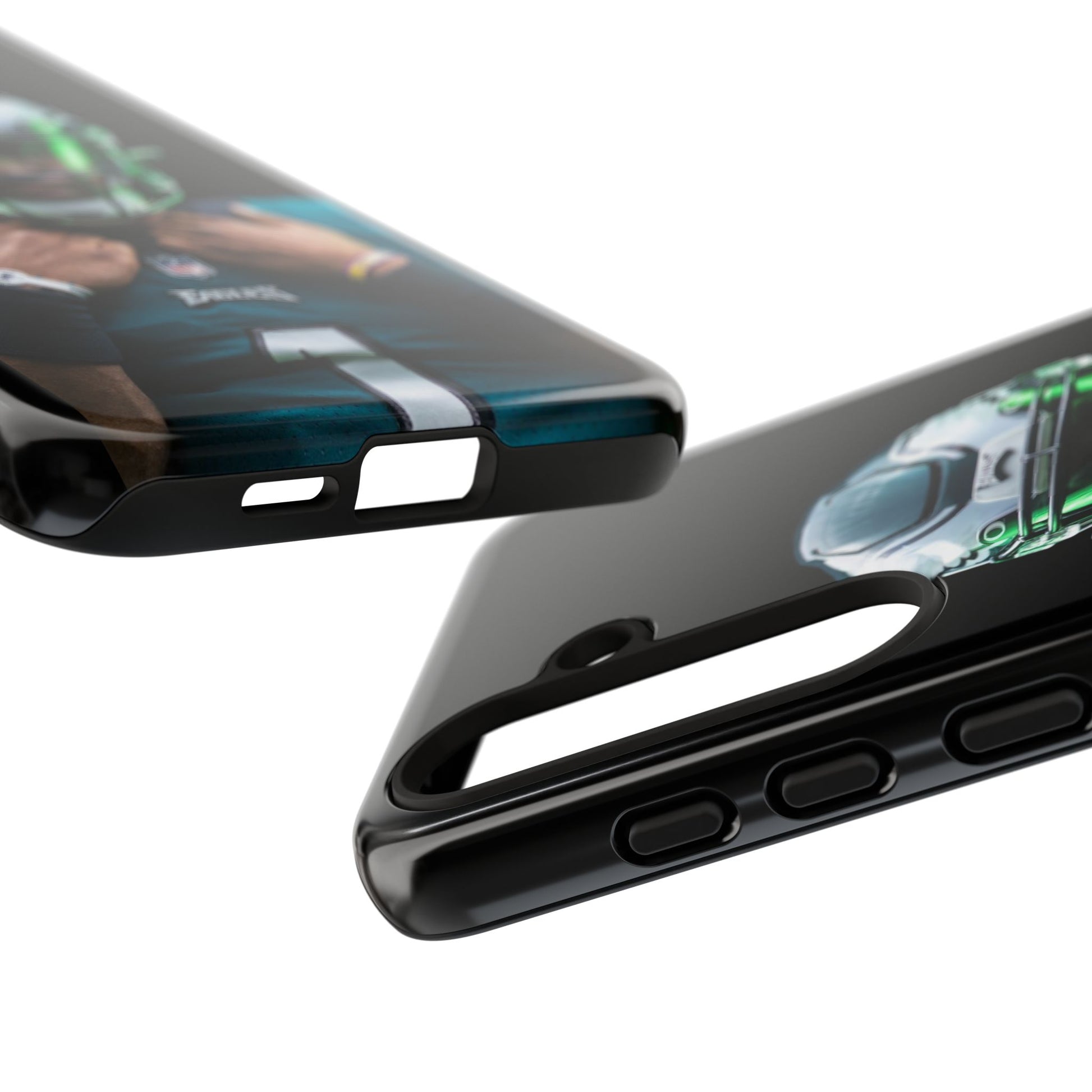 Eagles Football Jalen Hurts Tough Cases for iPhones, Samsung, and Pixel