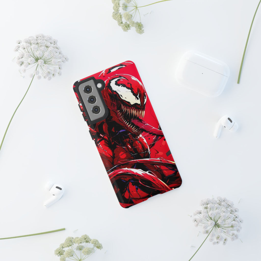 Carnage Marvel Villain Tough Cases for iPhones, Samsung, and Pixel