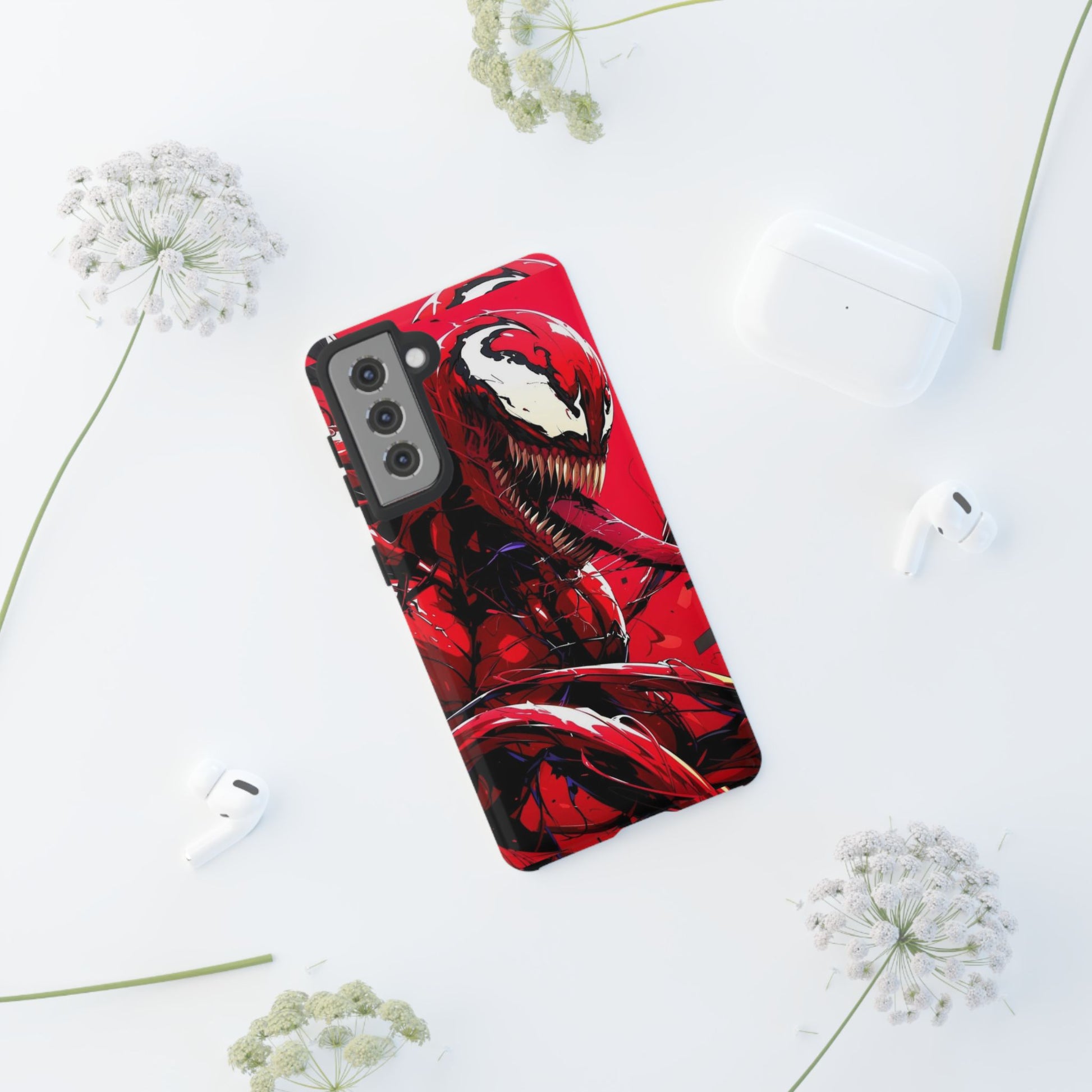 Carnage Marvel Villain Tough Cases for iPhones, Samsung, and Pixel