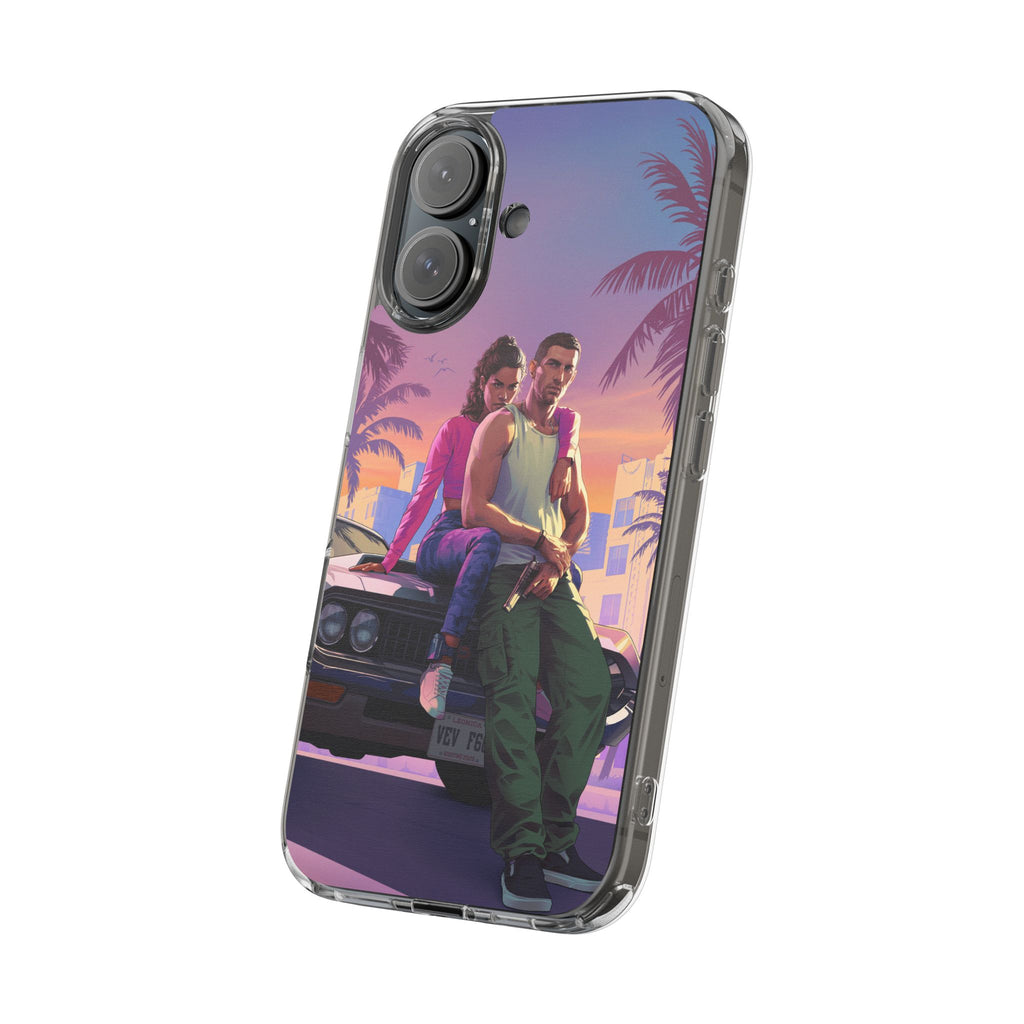 Grand Theft Game inspired Protective Iphone and Samsung case