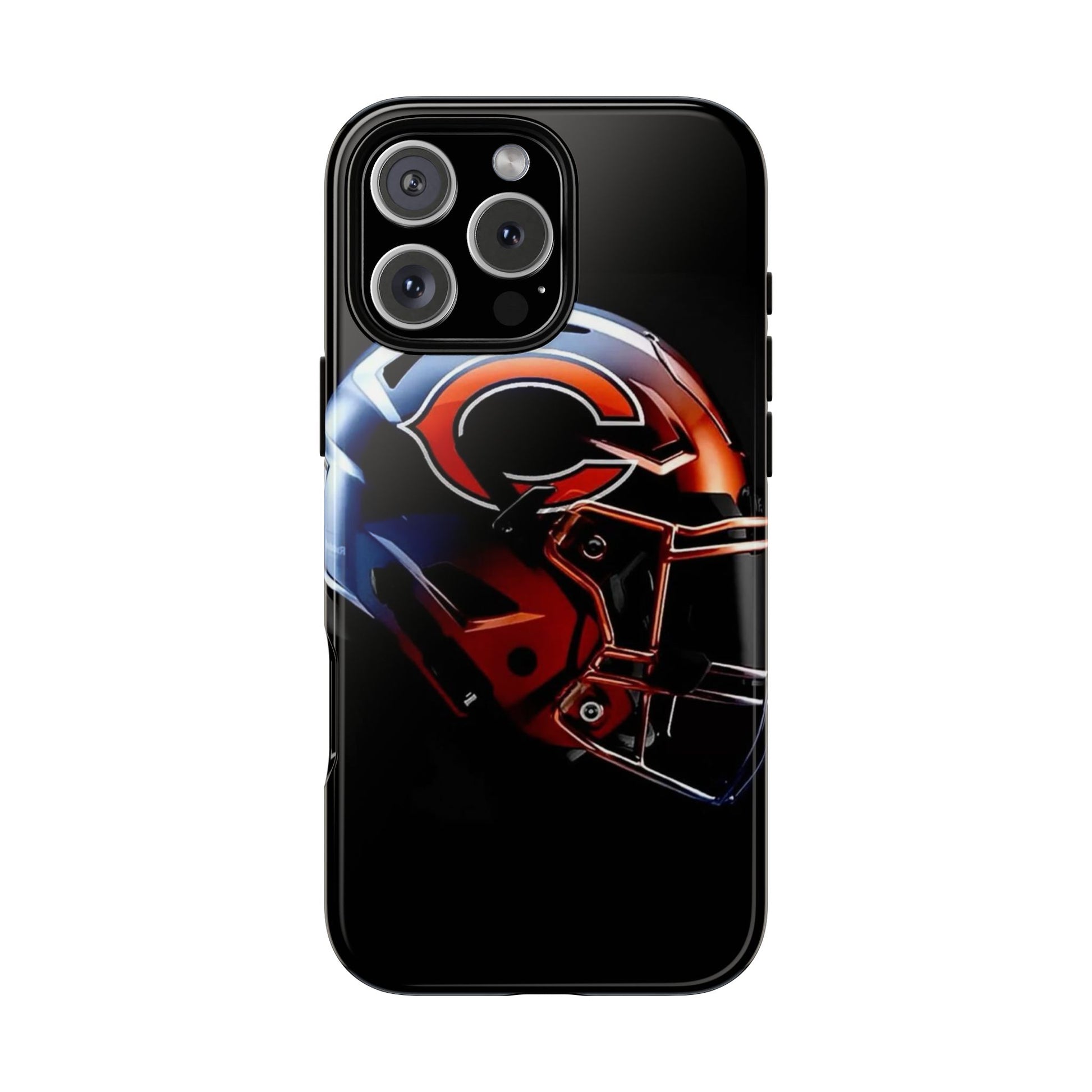 Football Helmet Chicago Bears Phone Case, Tough Cases for iPhones, Samsung, and Pixel