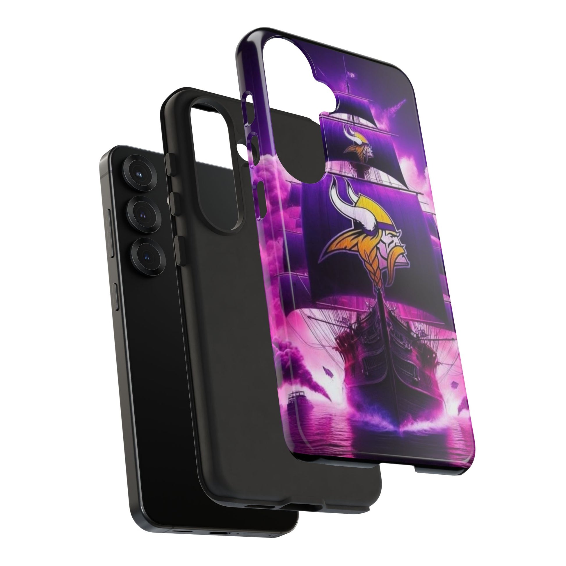 Minnesota Vikings Ship Football Phone Case, Tough Cases for iPhones, Samsung, and Pixel