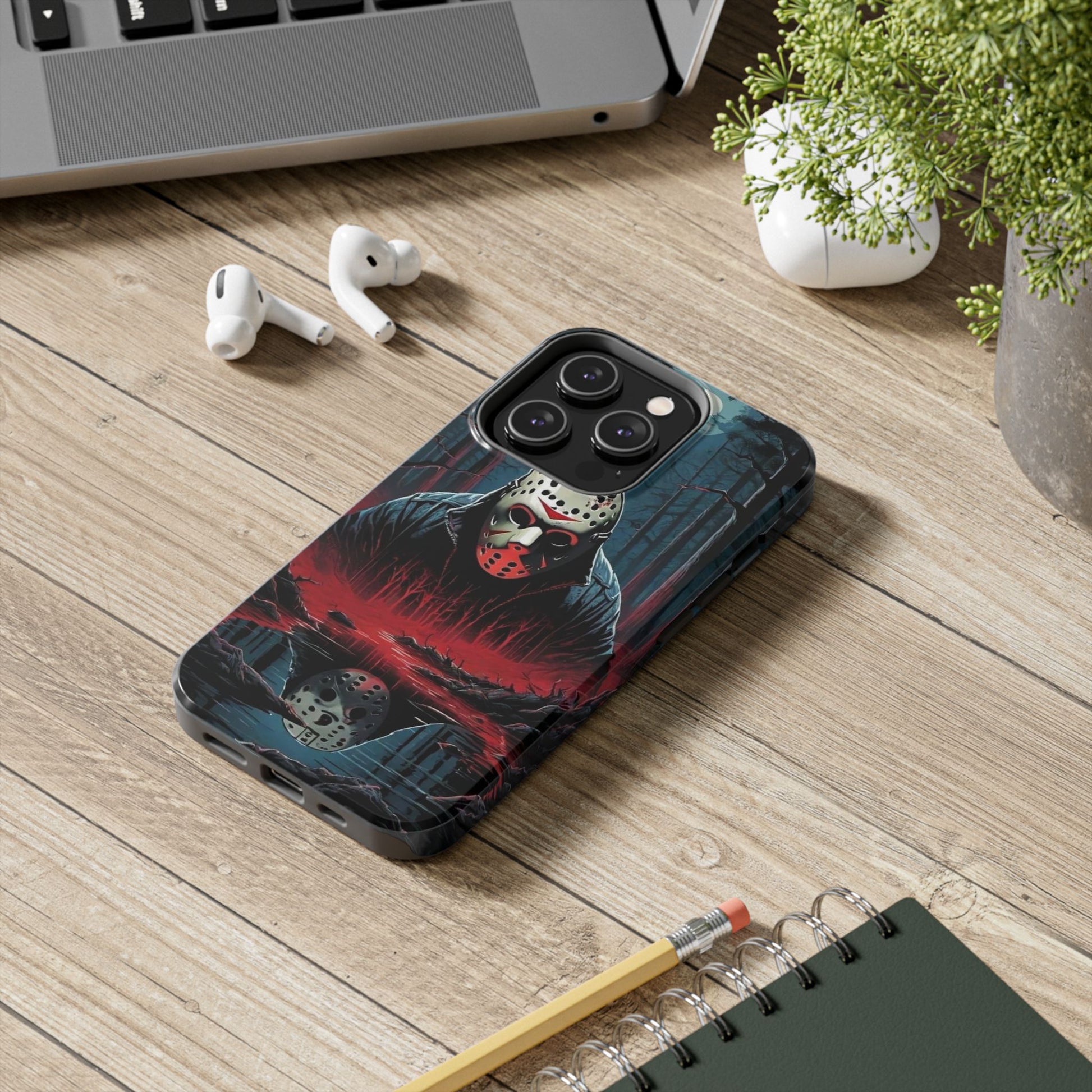 Friday the 13th Jason at Camp Phone Cases for iPhones & Samsung Phones