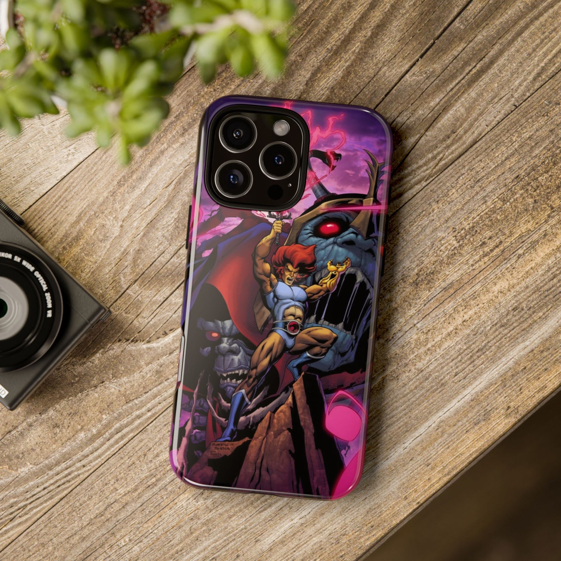 Thundercats Lion O x Mumra Tough Cases for iPhones, Samsung, and Pixel