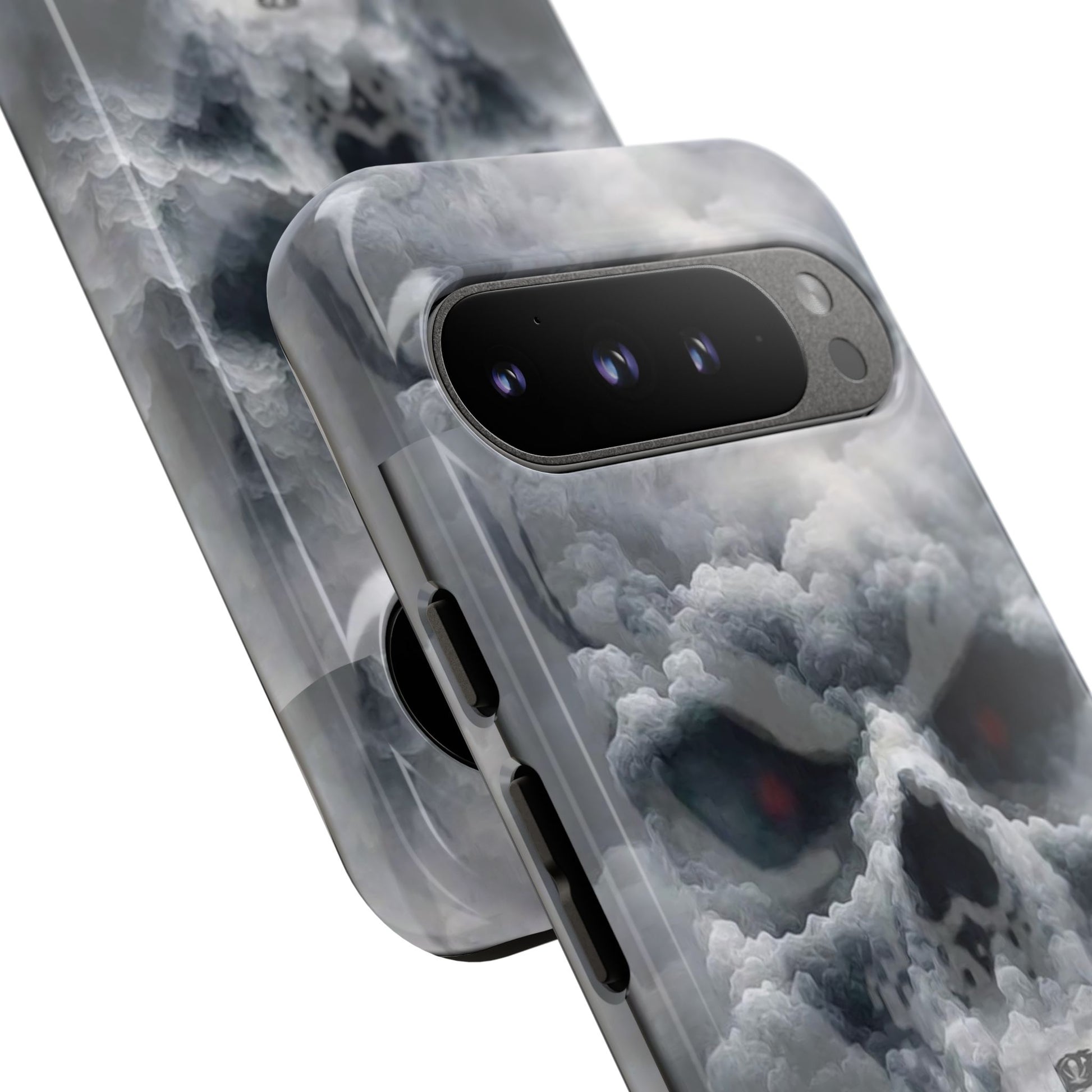Skull Pirate Ship Football Buccaneers Tough Cases for iPhones, Samsung, and Pixel