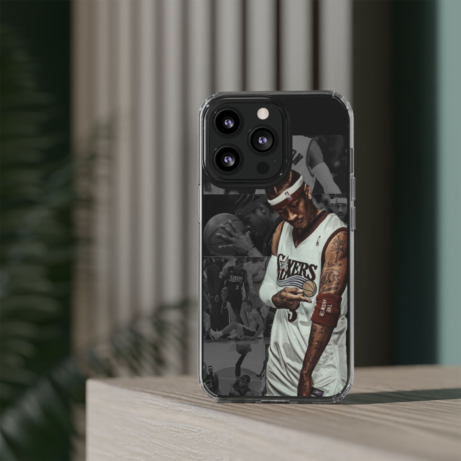 Basketball Phone Case, Iverson Theme, iPhone Samsung, Sports Fan Gift,