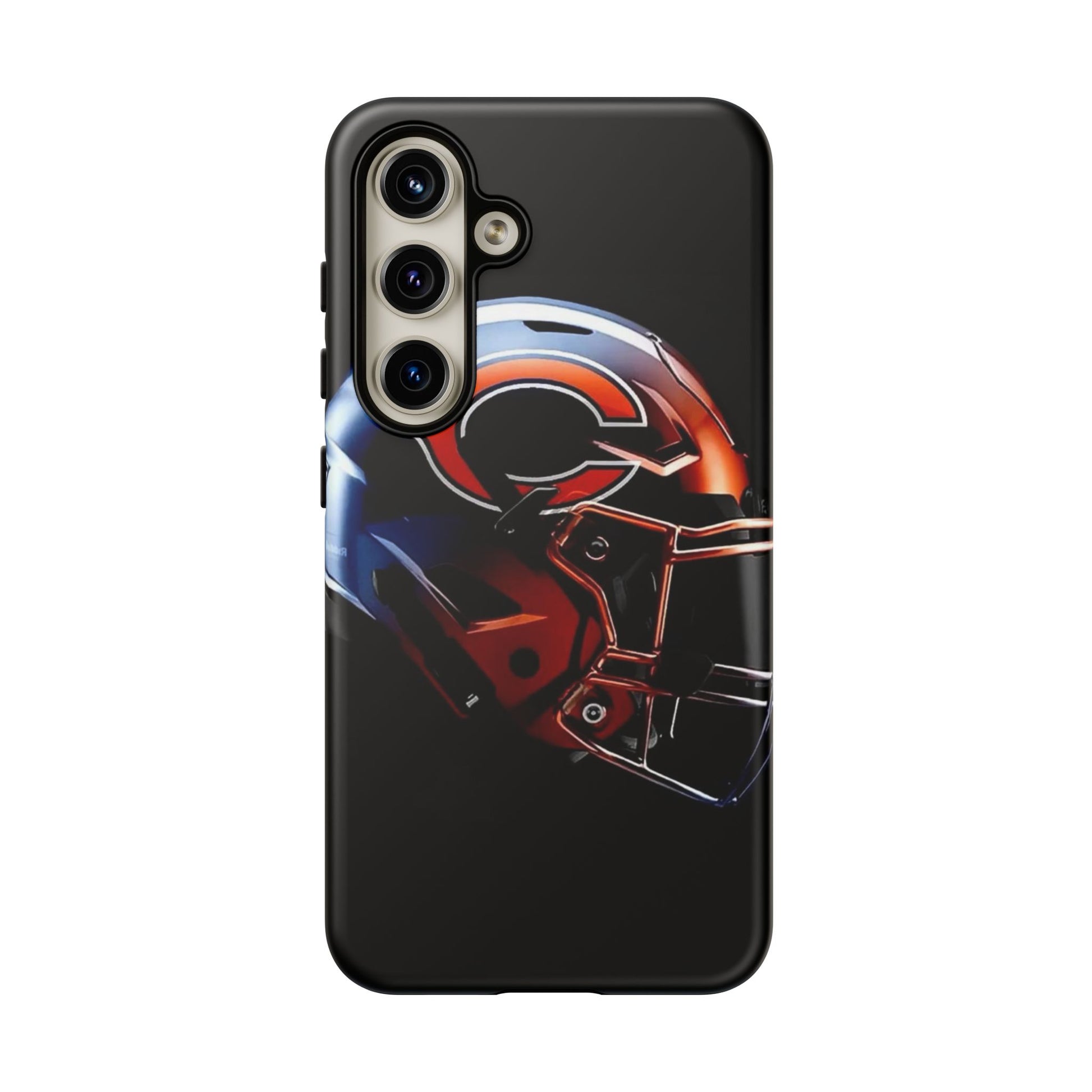 Football Helmet Chicago Bears Phone Case, Tough Cases for iPhones, Samsung, and Pixel