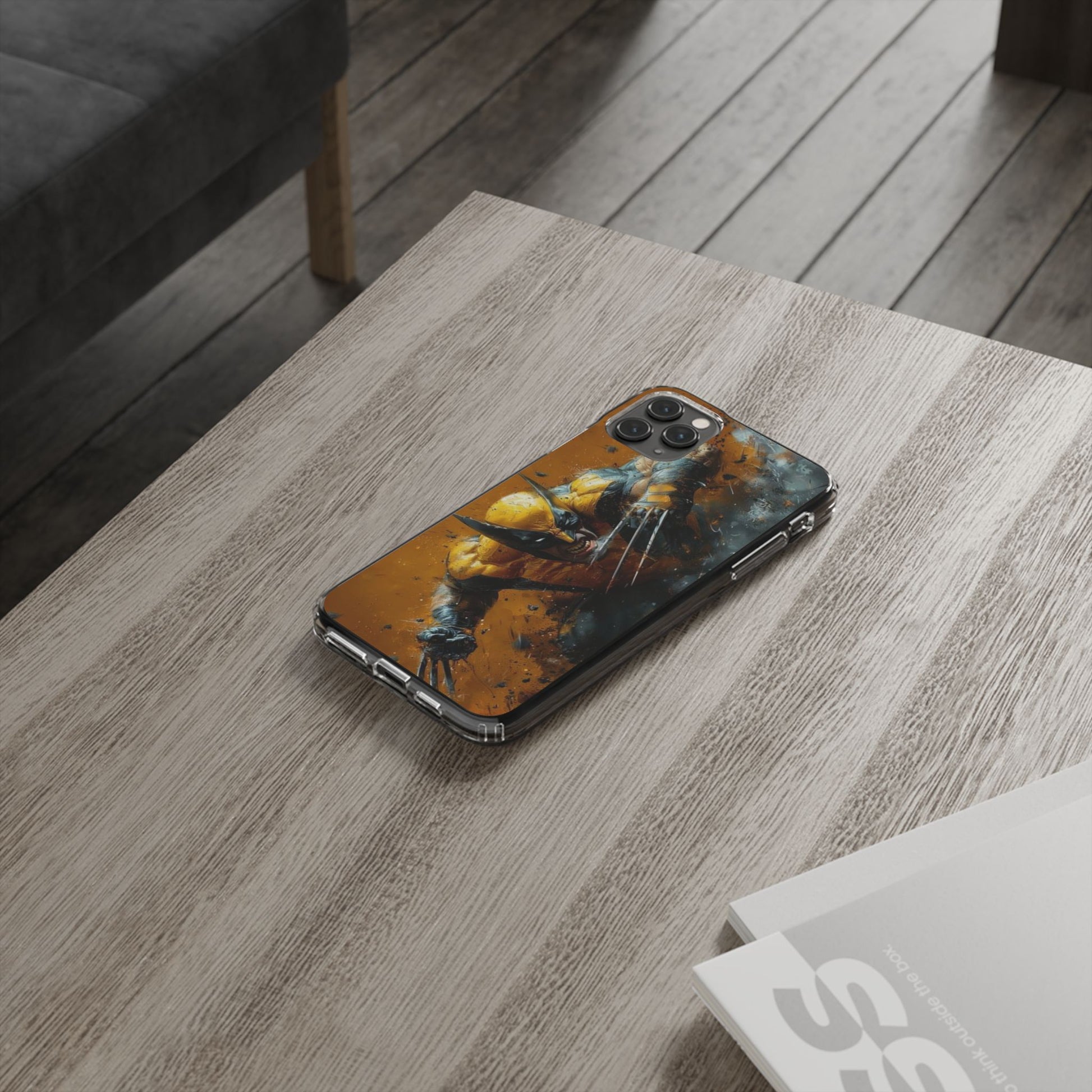 Wolverine Comic Book Art Iphone, Samsung case