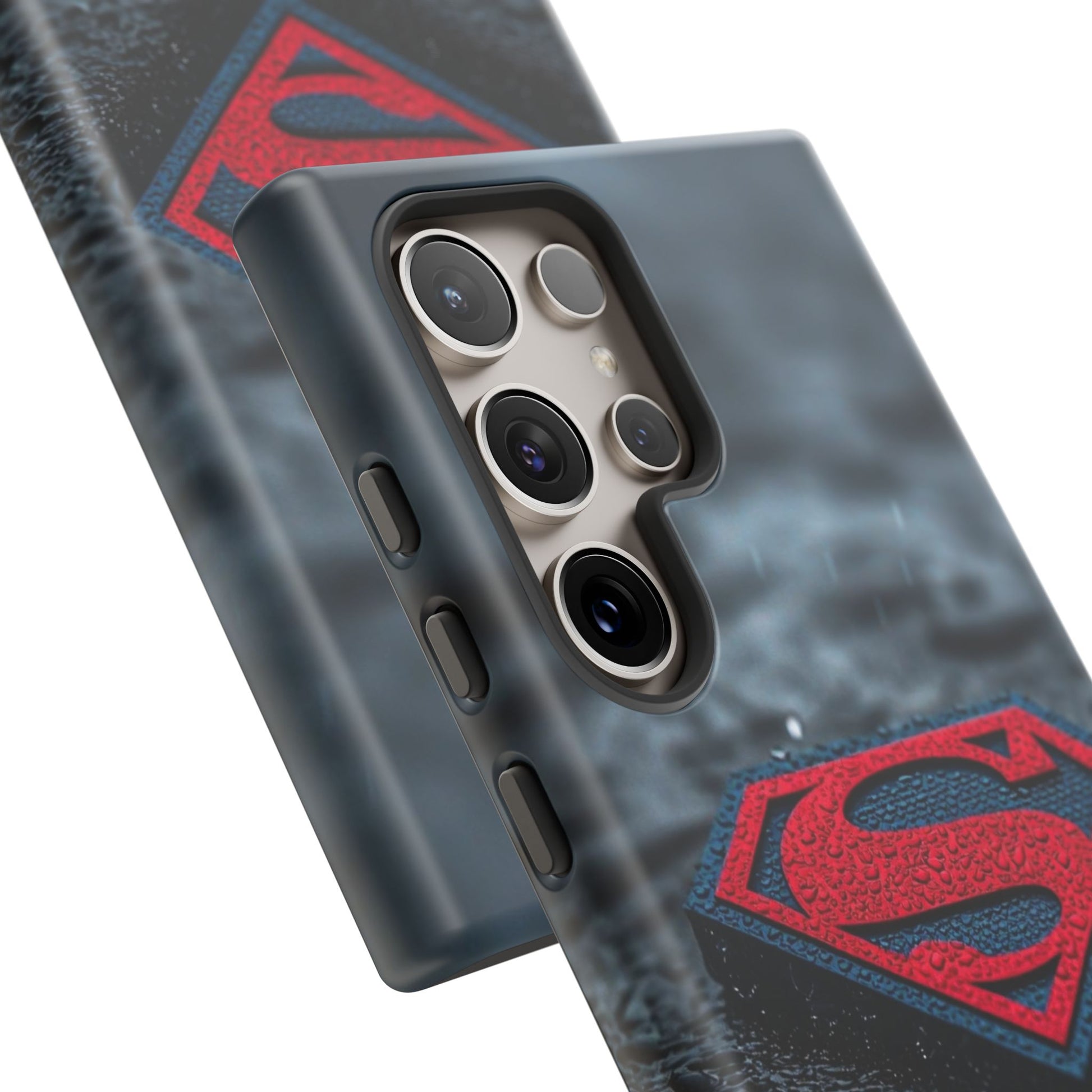 Superman Logo Tough Cases for iPhones, Samsung, and Pixel
