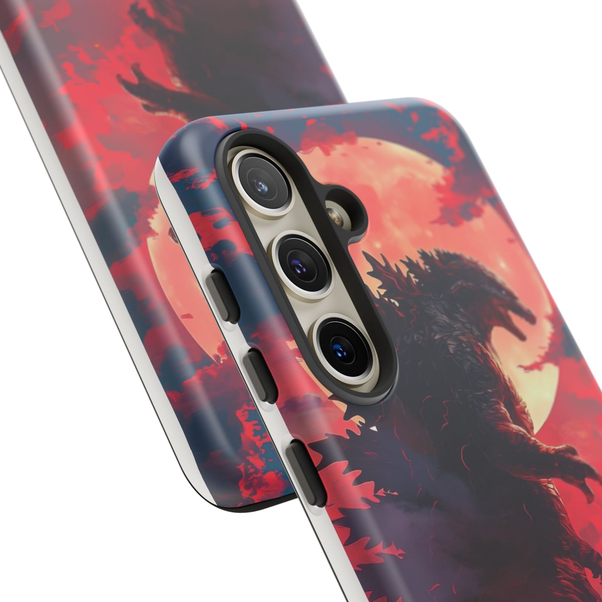 King of Monsters Godzilla Tough Phone Cases for iPhones, Samsung, and Pixel