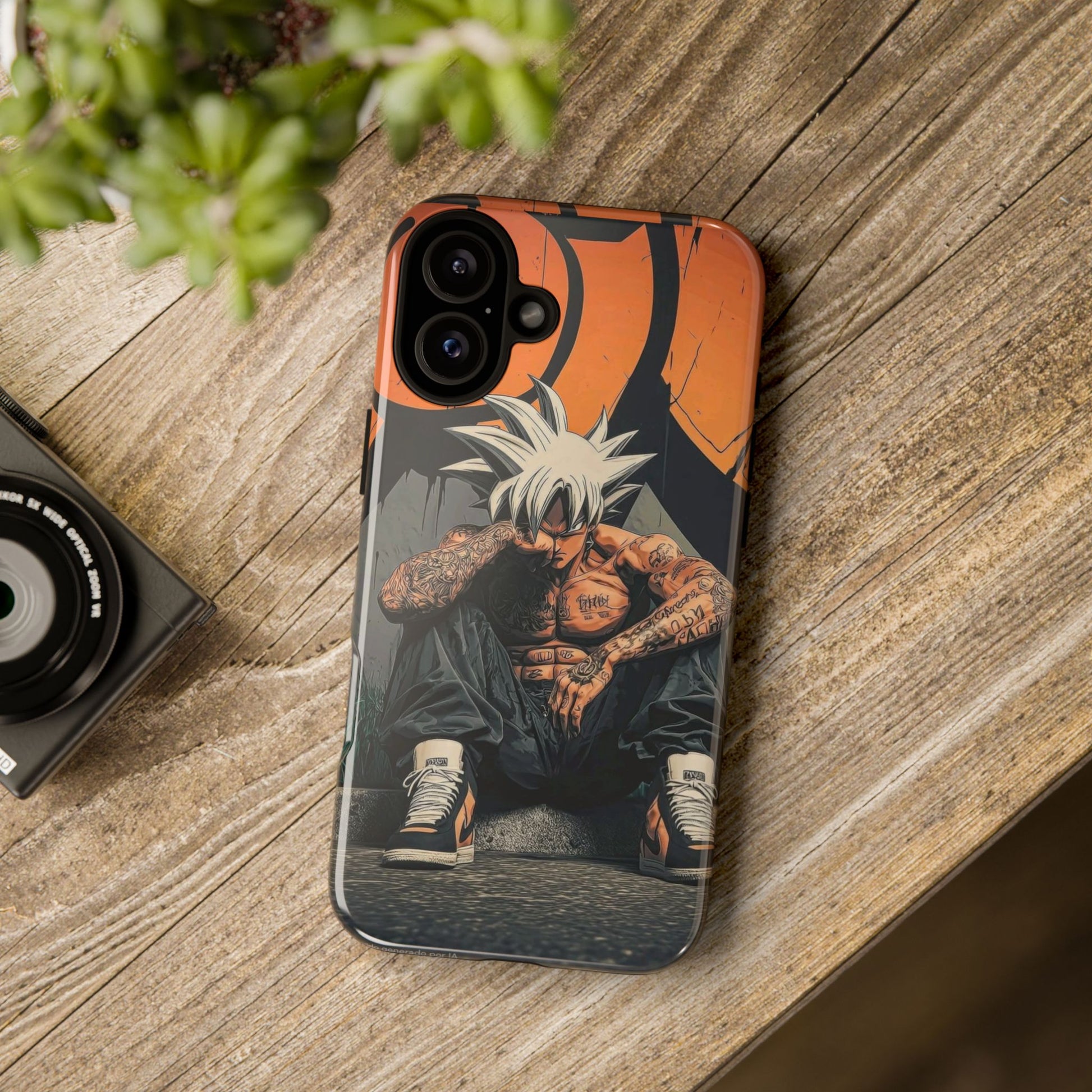 Anime DBZ Thug Tough Cases for iPhones, Samsung, and Pixel
