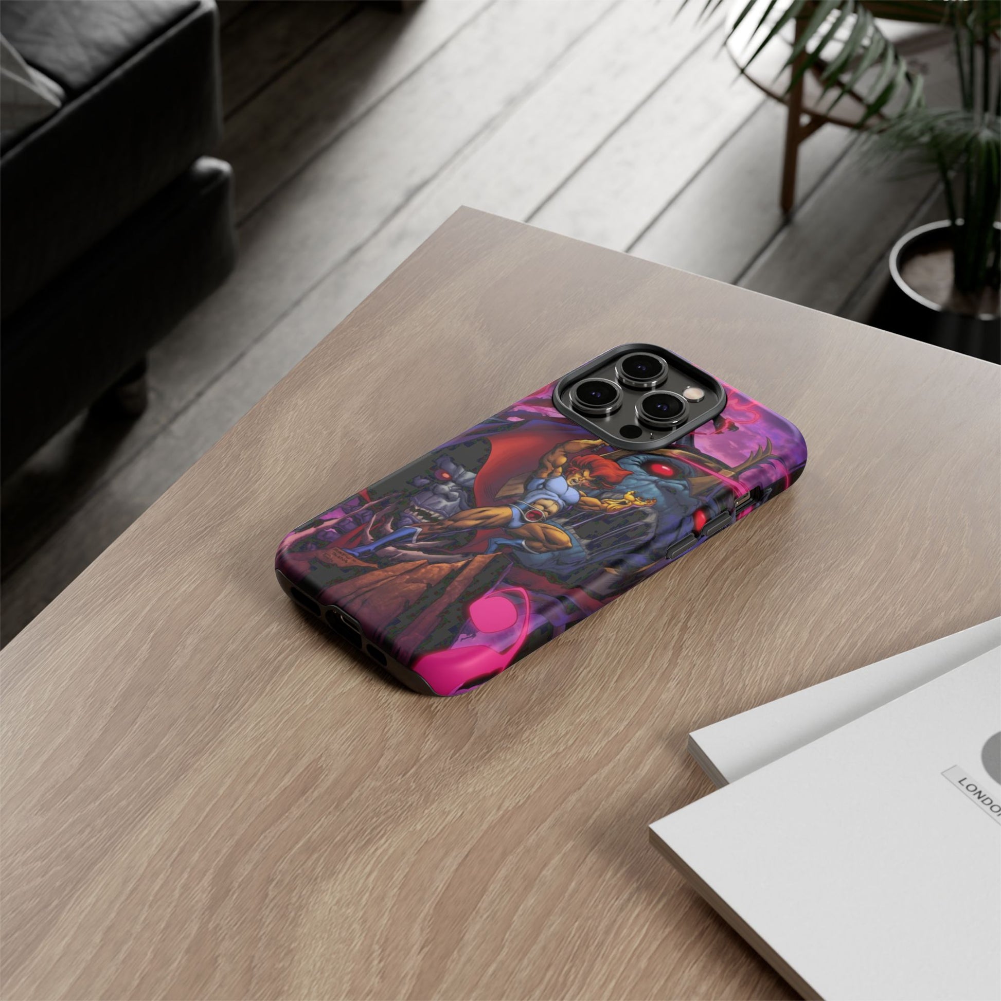 Thundercats Lion O x Mumra Tough Cases for iPhones, Samsung, and Pixel