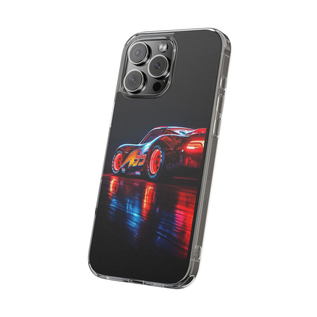 Lightning McQueen Themed Sports car Iphone, Samsung case