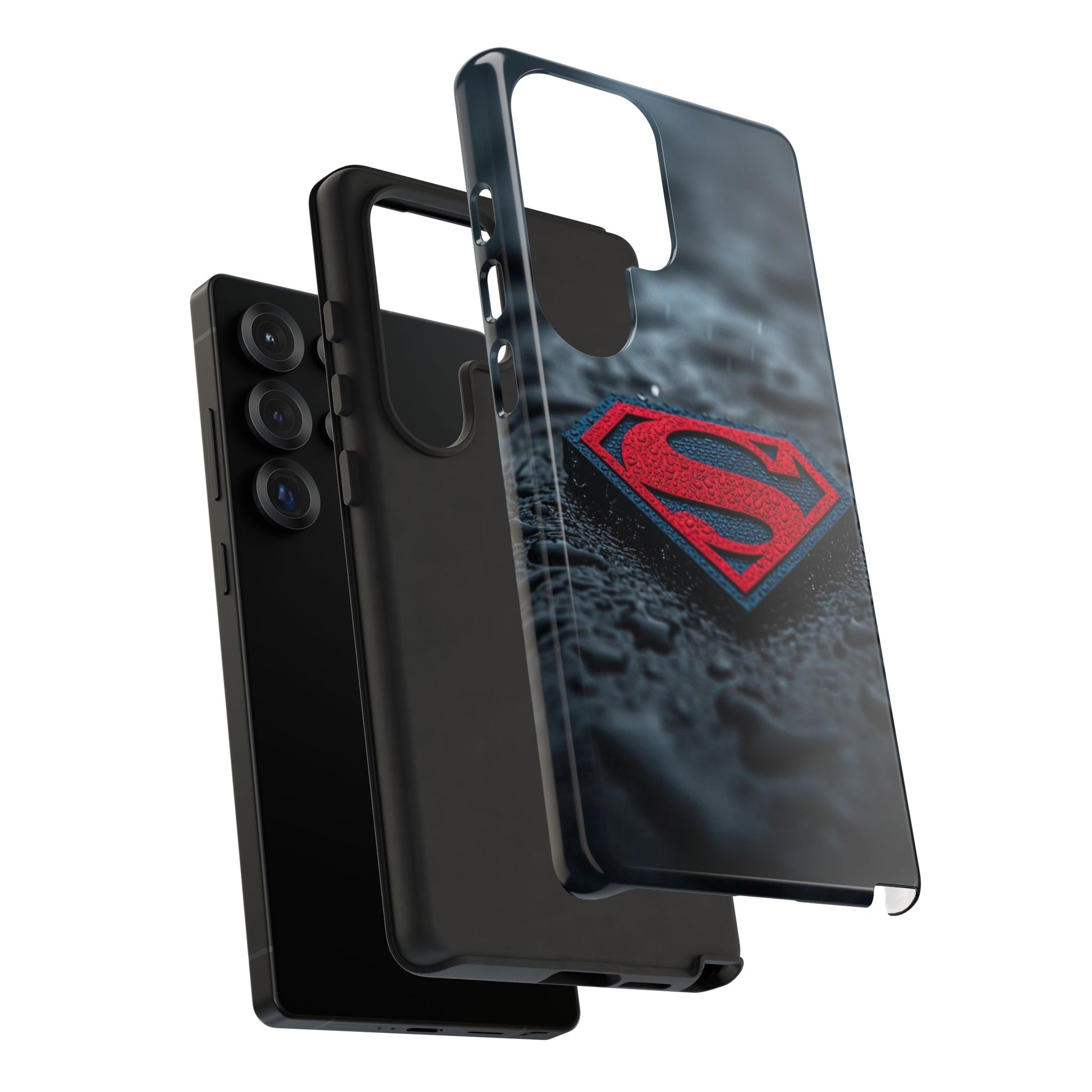 Superman Logo Tough Cases for iPhones, Samsung, and Pixel