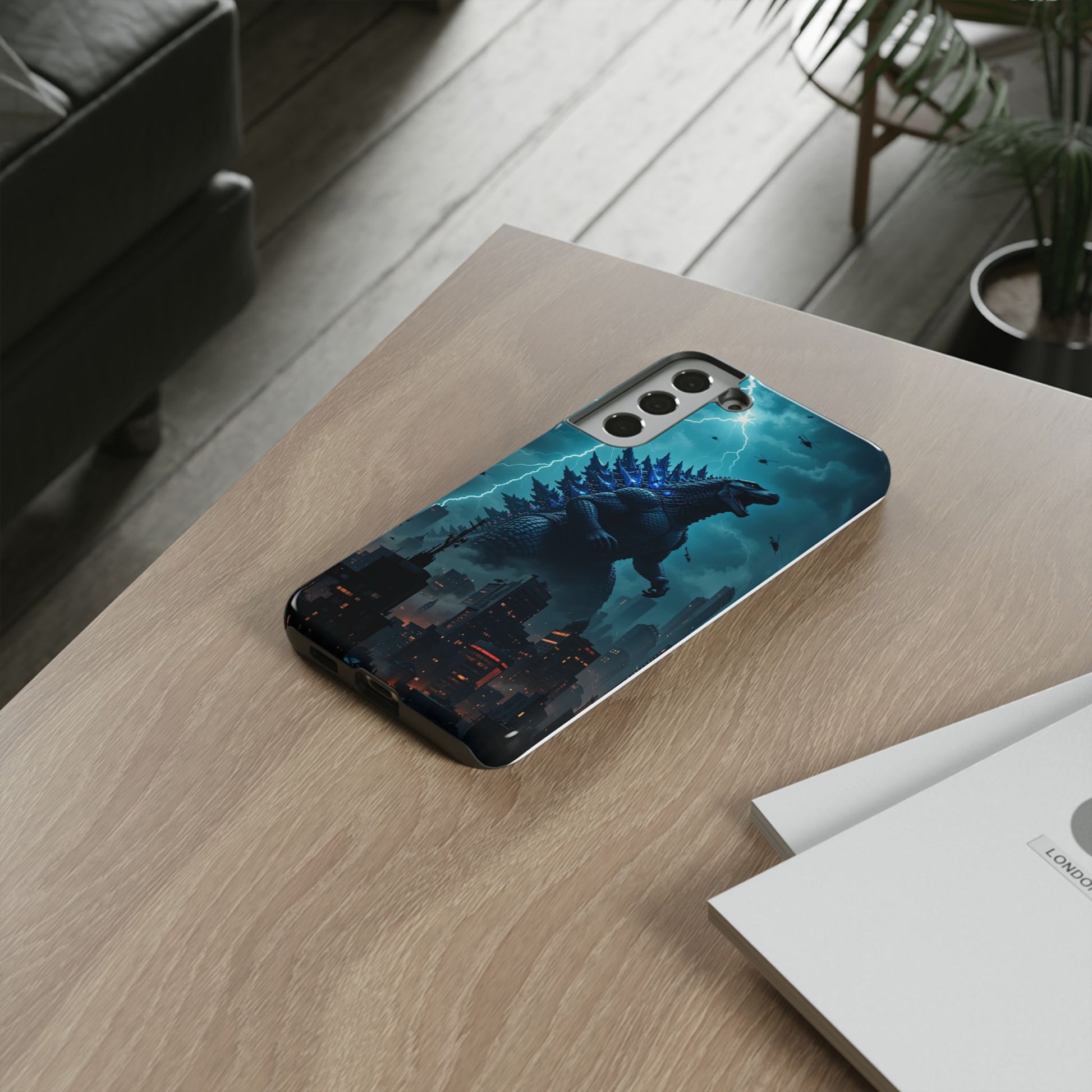 Godzilla Phone Case, Tough Cases for iPhones, Samsung, and Pixel