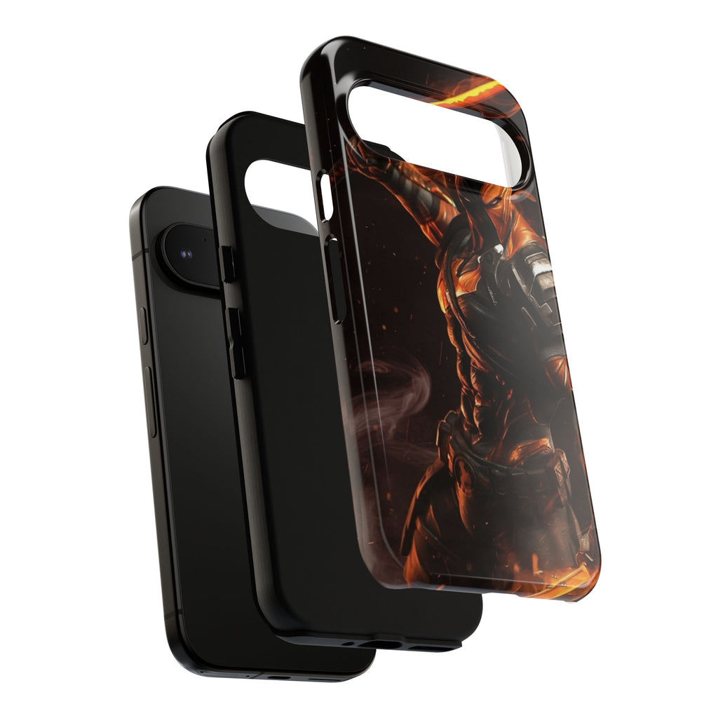 DC Comics Death Stroke Tough Cases for iPhones, Samsung, and Pixel