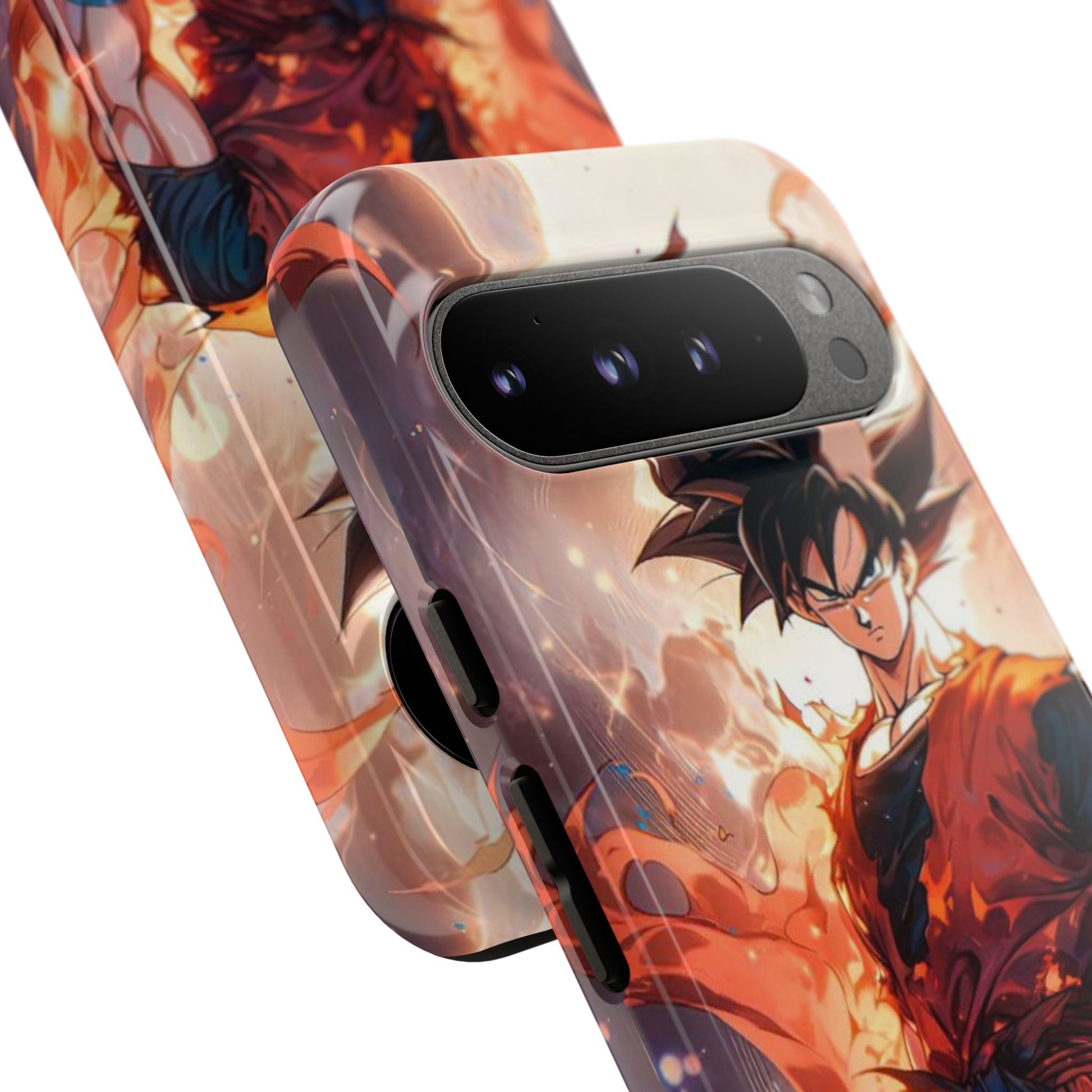 Anime Manga Dragon Ball Z Goku Tough Cases for iPhones, Samsung, and Pixel