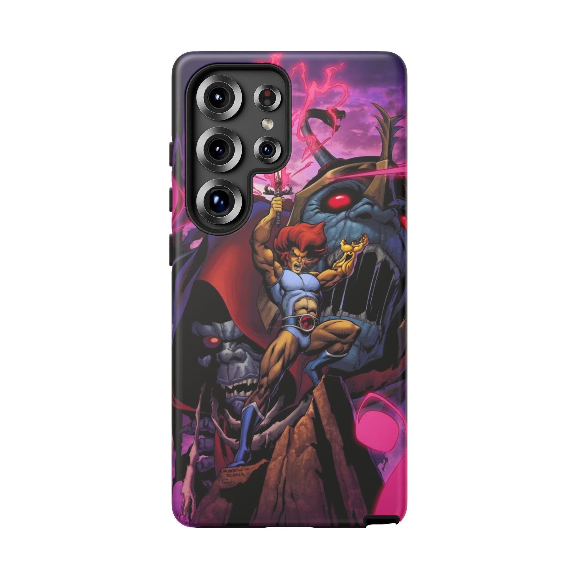 Thundercats Lion O x Mumra Tough Cases for iPhones, Samsung, and Pixel