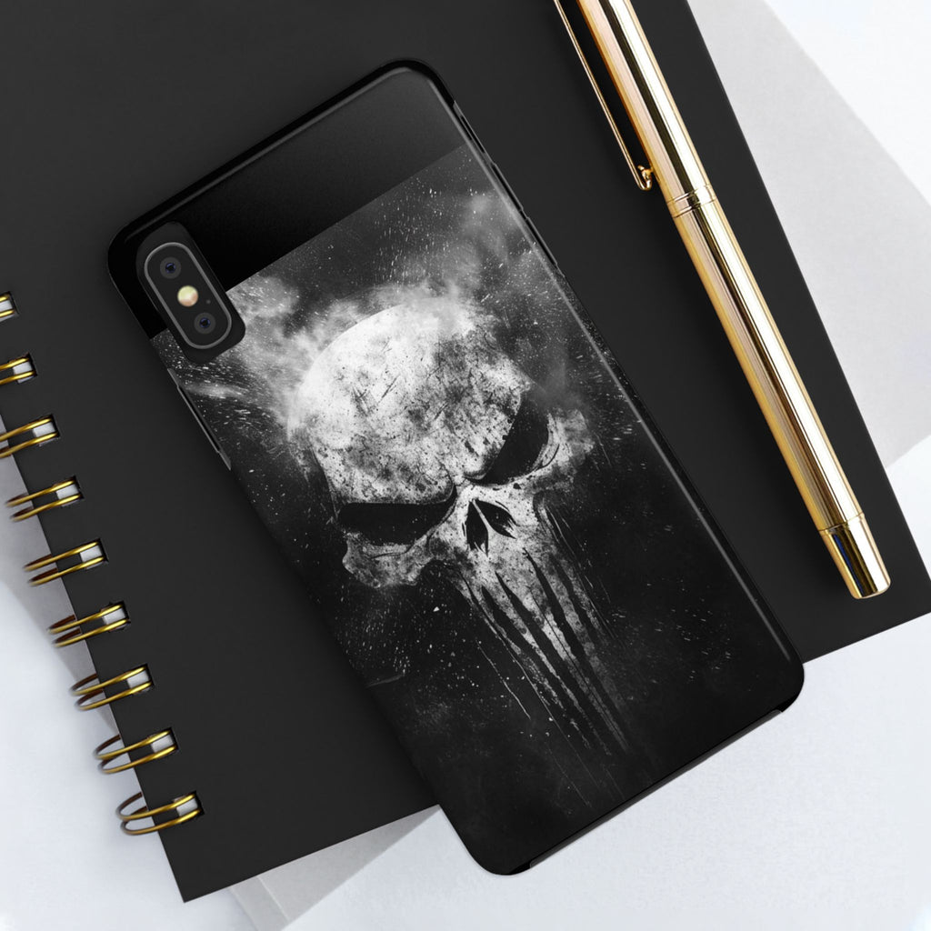 Smoking Skull Theme Phone Case for iPhone & Samsung Galaxy Phones