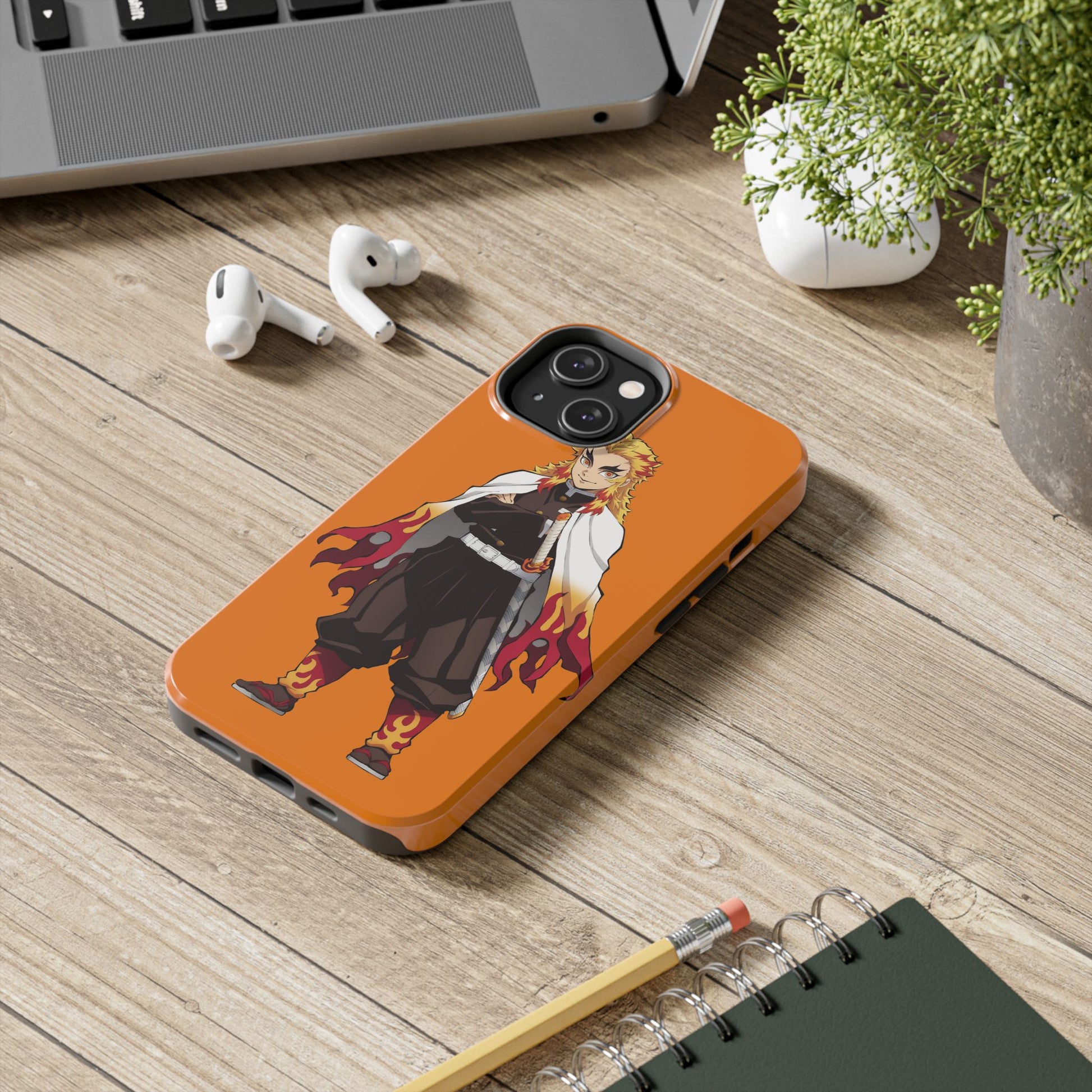 Demon Slayer Rengoku Phone Case for iPhone & Samsung Galaxy Phones