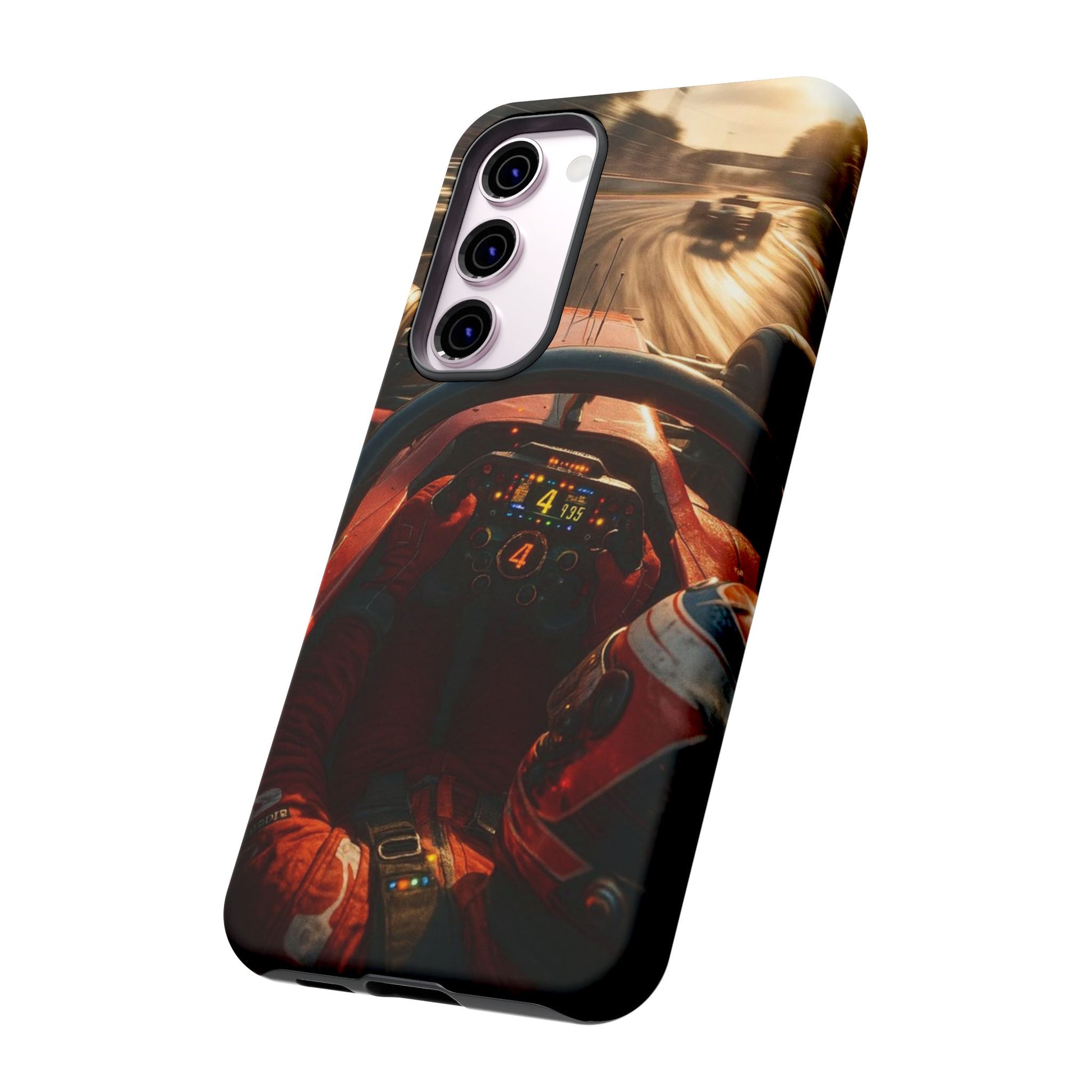 Formula 1 Cockpit Phone Case, Tough Cases for iPhones, Samsung, and Pixel