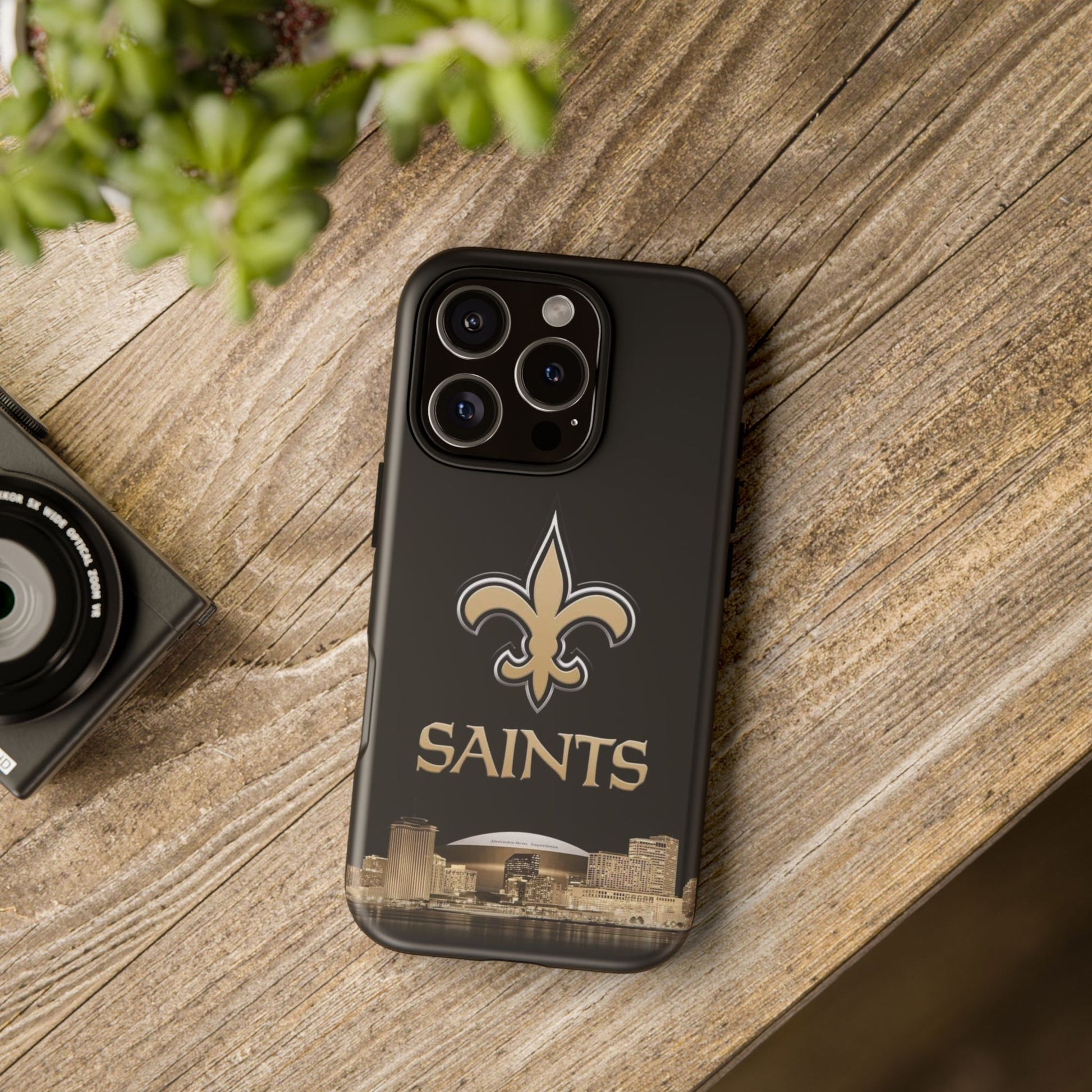 Football New Orleans Saints Logo Tough Cases for iPhones, Samsung, and Pixel