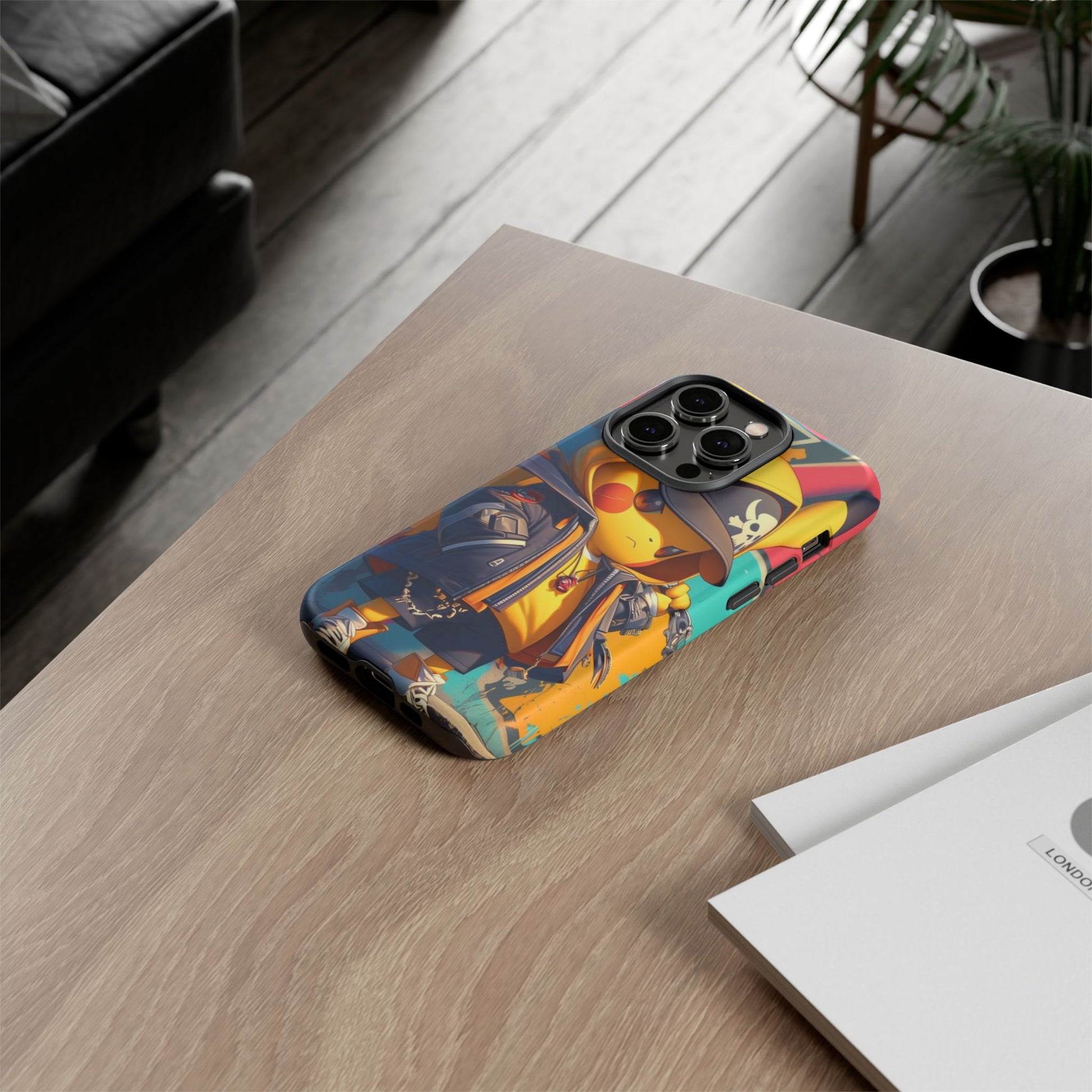 Cute Poke Bear Phone Case, Tough Cases for iPhones, Samsung, and Pixel