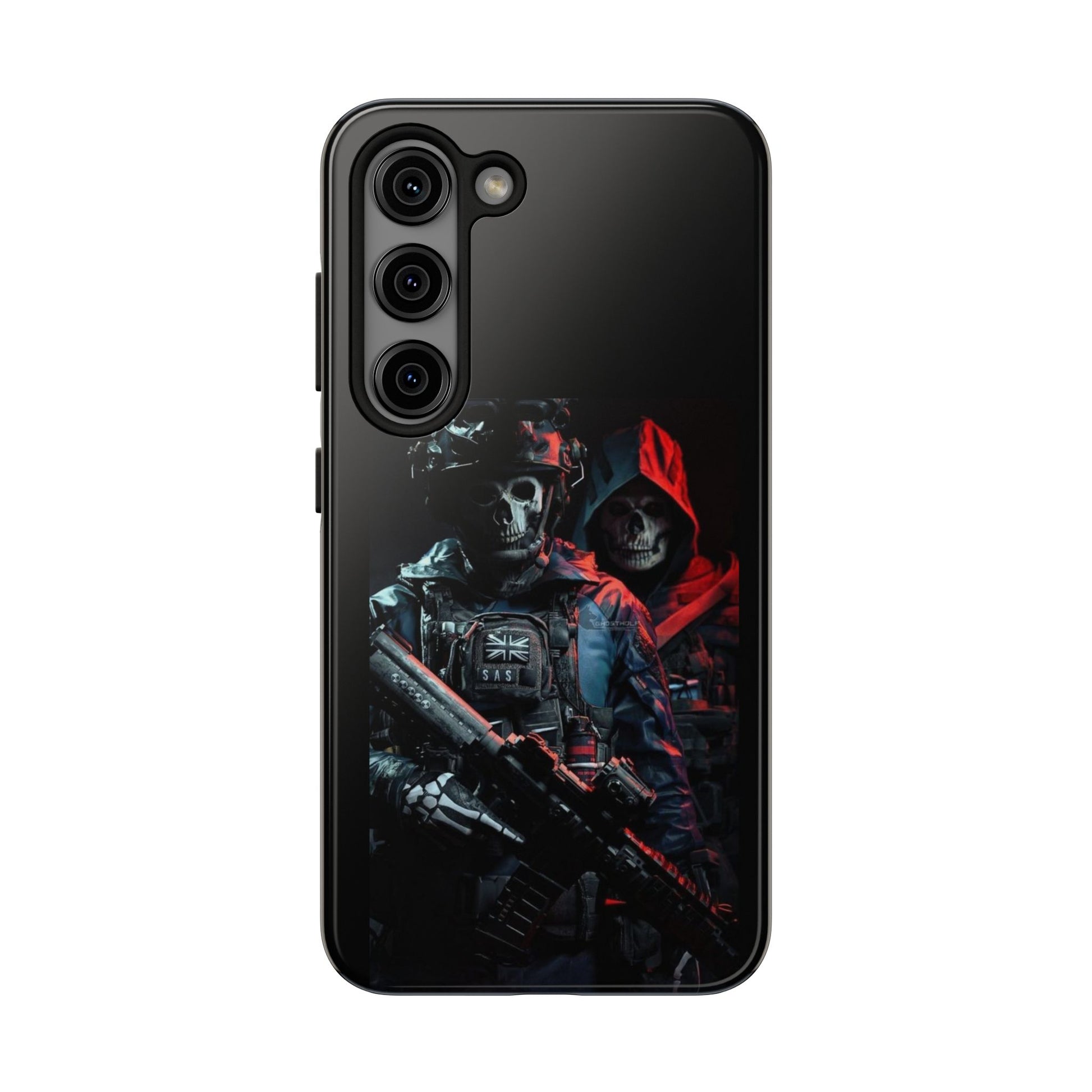 COD Ghost Gamer Phone Cases for Iphones & Samsung Phones