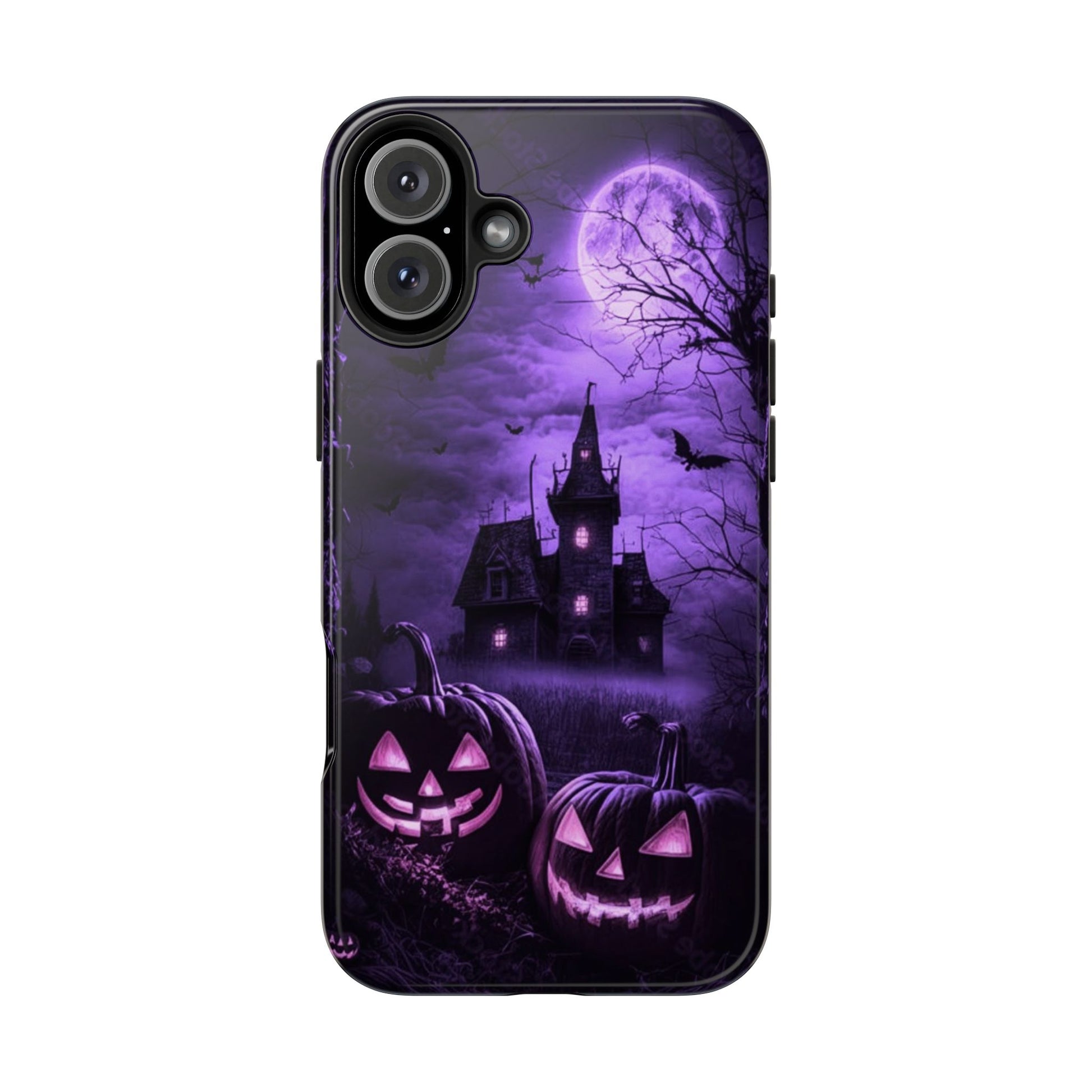 Haunted House Halloween Theme Phone Cases for iPhones & Samsung Phones