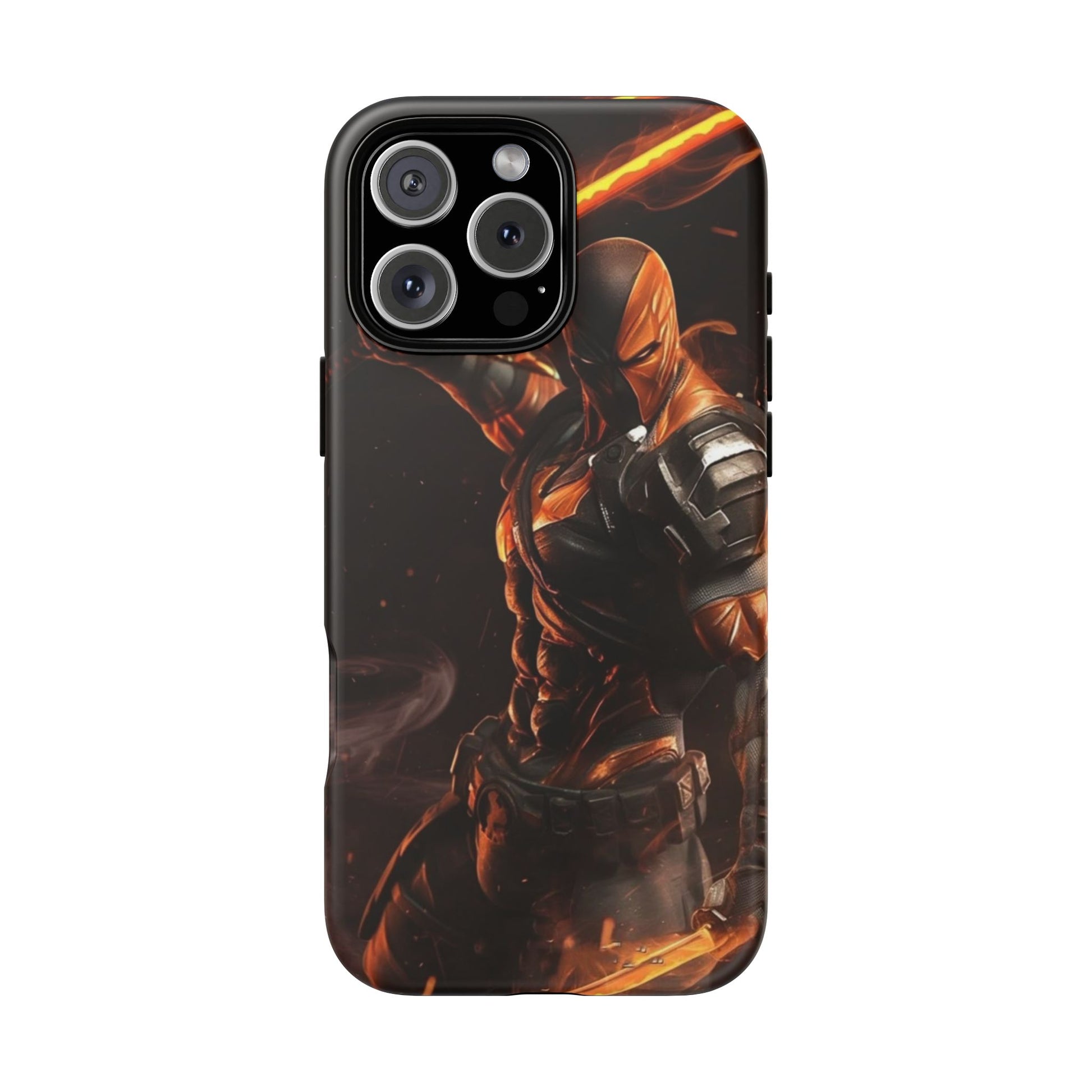 DC Comics Death Stroke Tough Cases for iPhones, Samsung, and Pixel