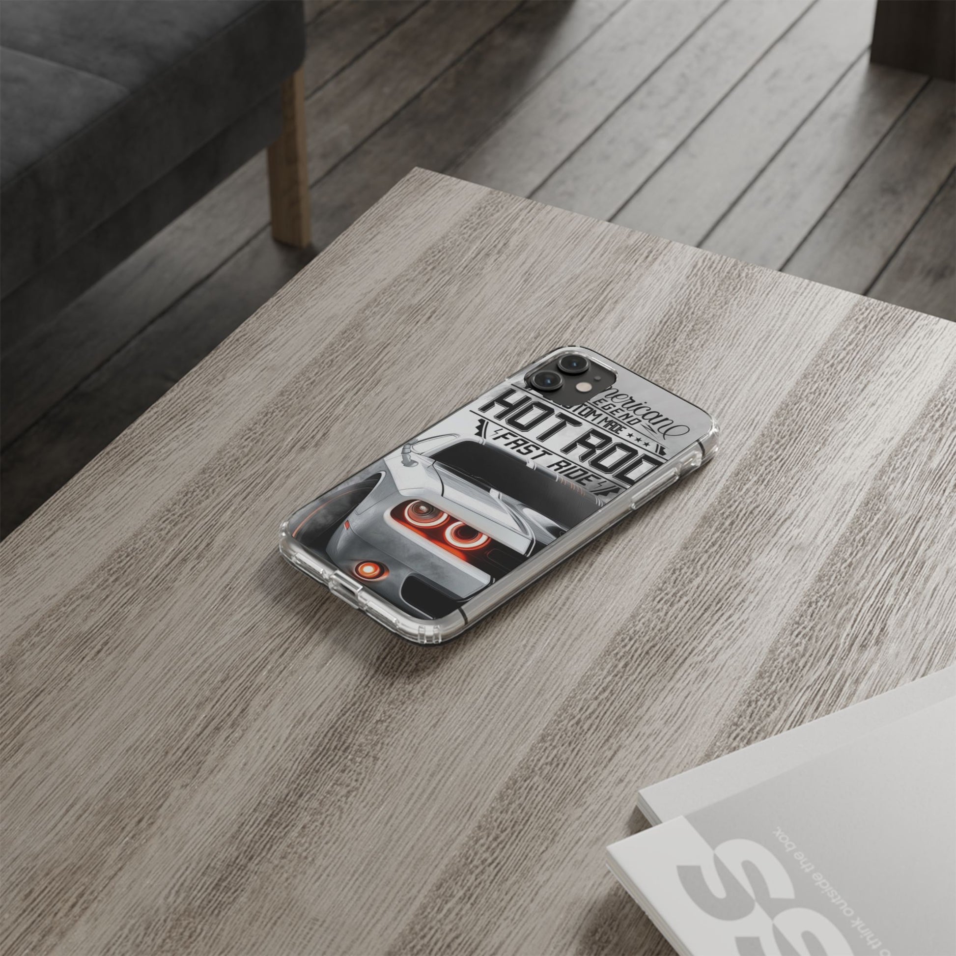 American Hot Rod Hell Cat Case for iPhone and Samsung phone