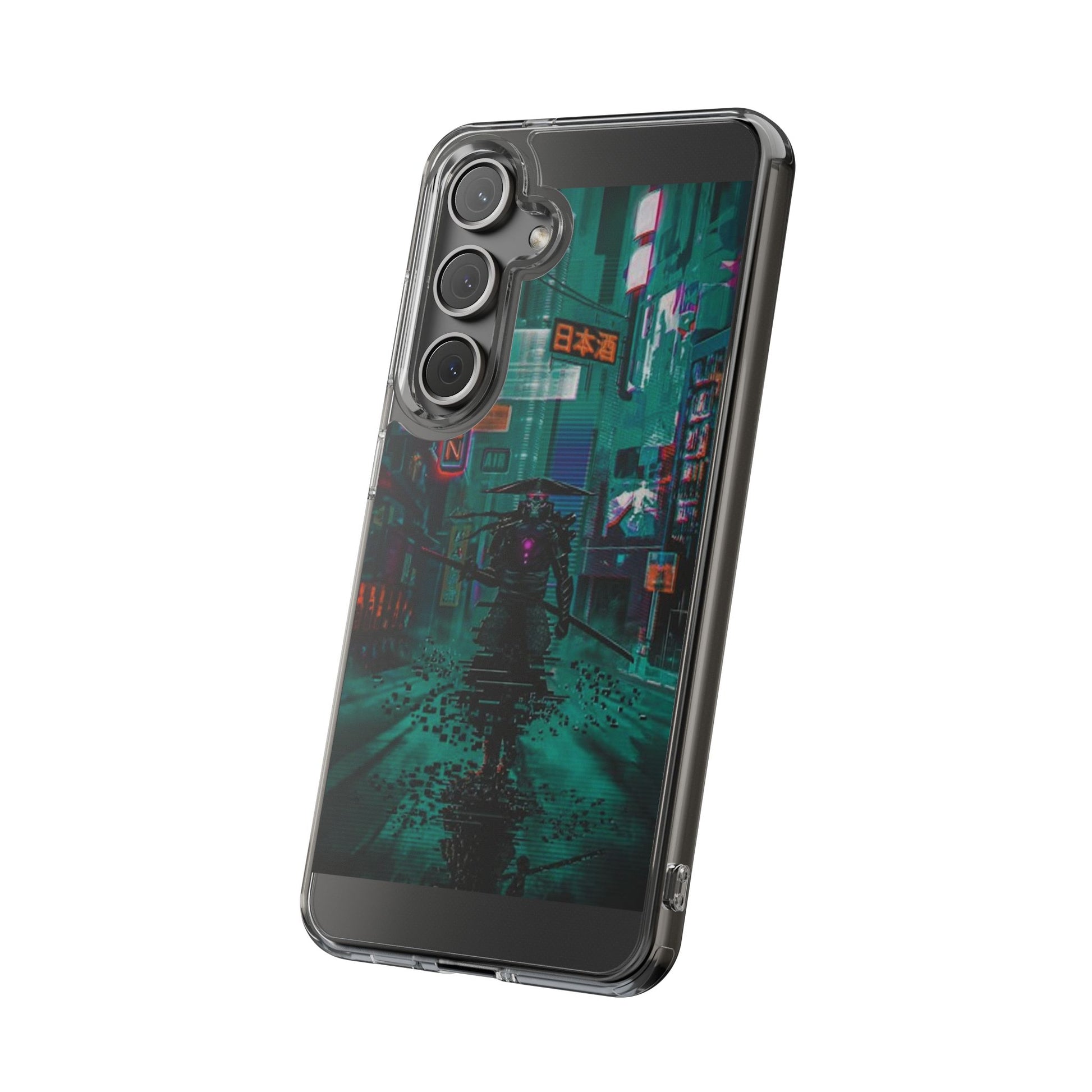 Samauri CyberPunk Game Inspired Phone Cover,