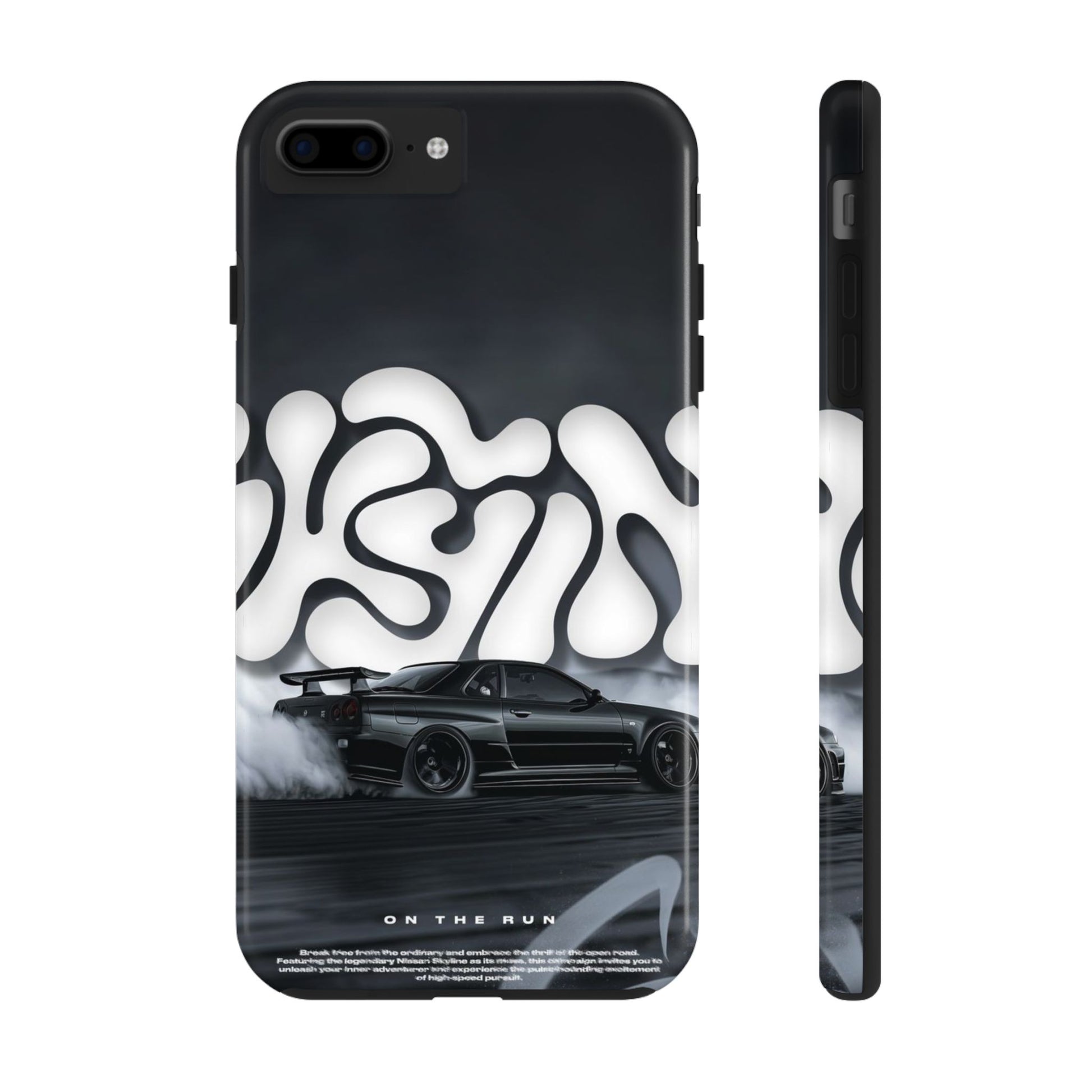 Drifting Skyline Racing Car Theme Phone Case for iPhone & Samsung Galaxy Phones
