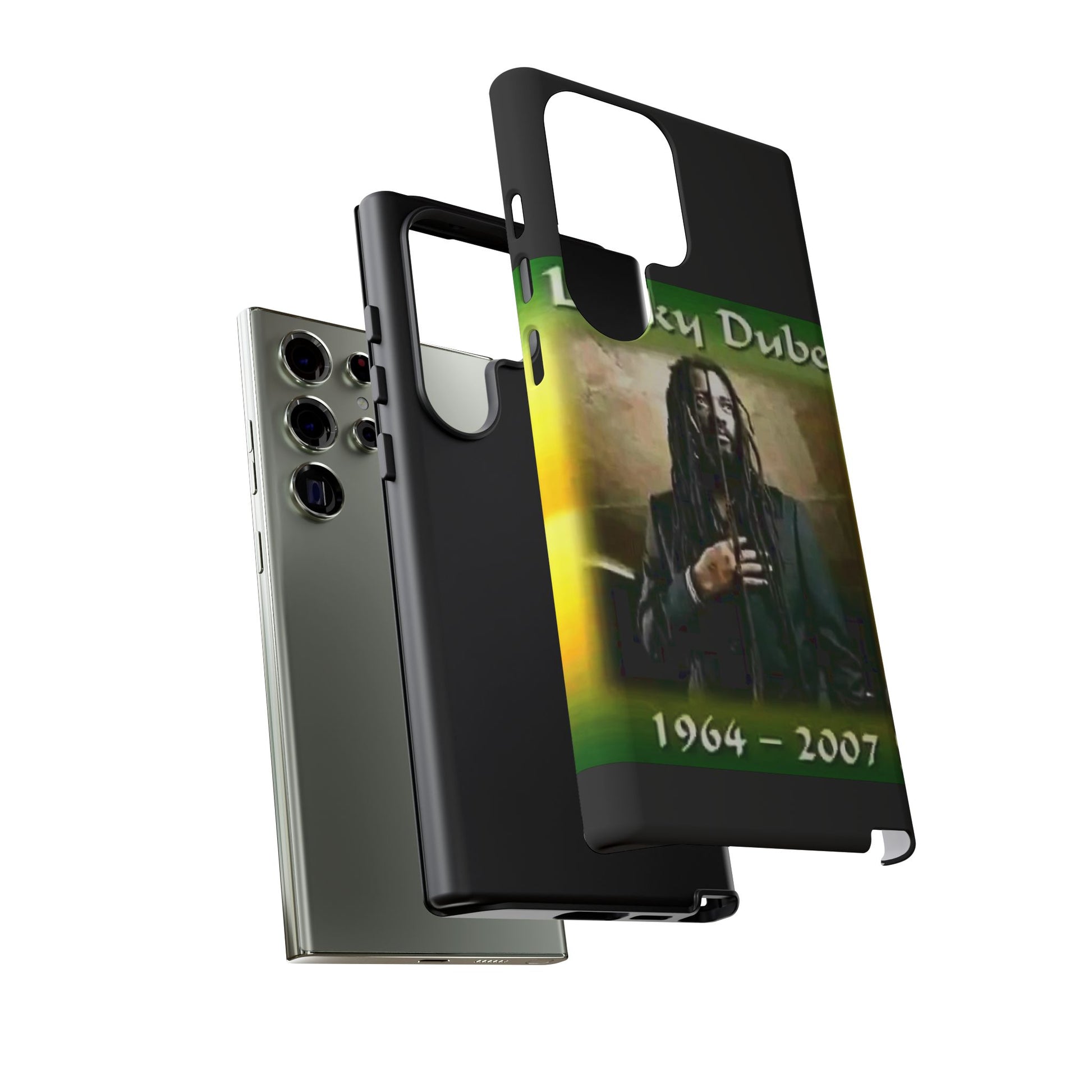 Lucky Dube Tough Cases for iPhones, Samsung, and Pixel