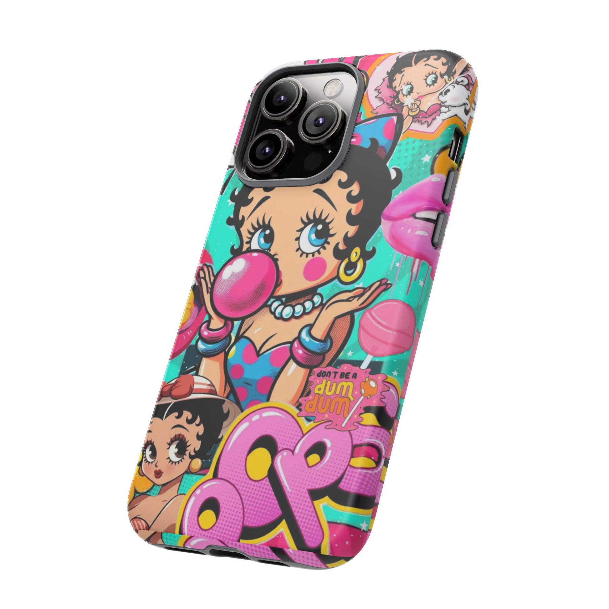Betty Boop Comic Strip Phone Case for iPhone, Samsung Galaxy, & Pixel Phones