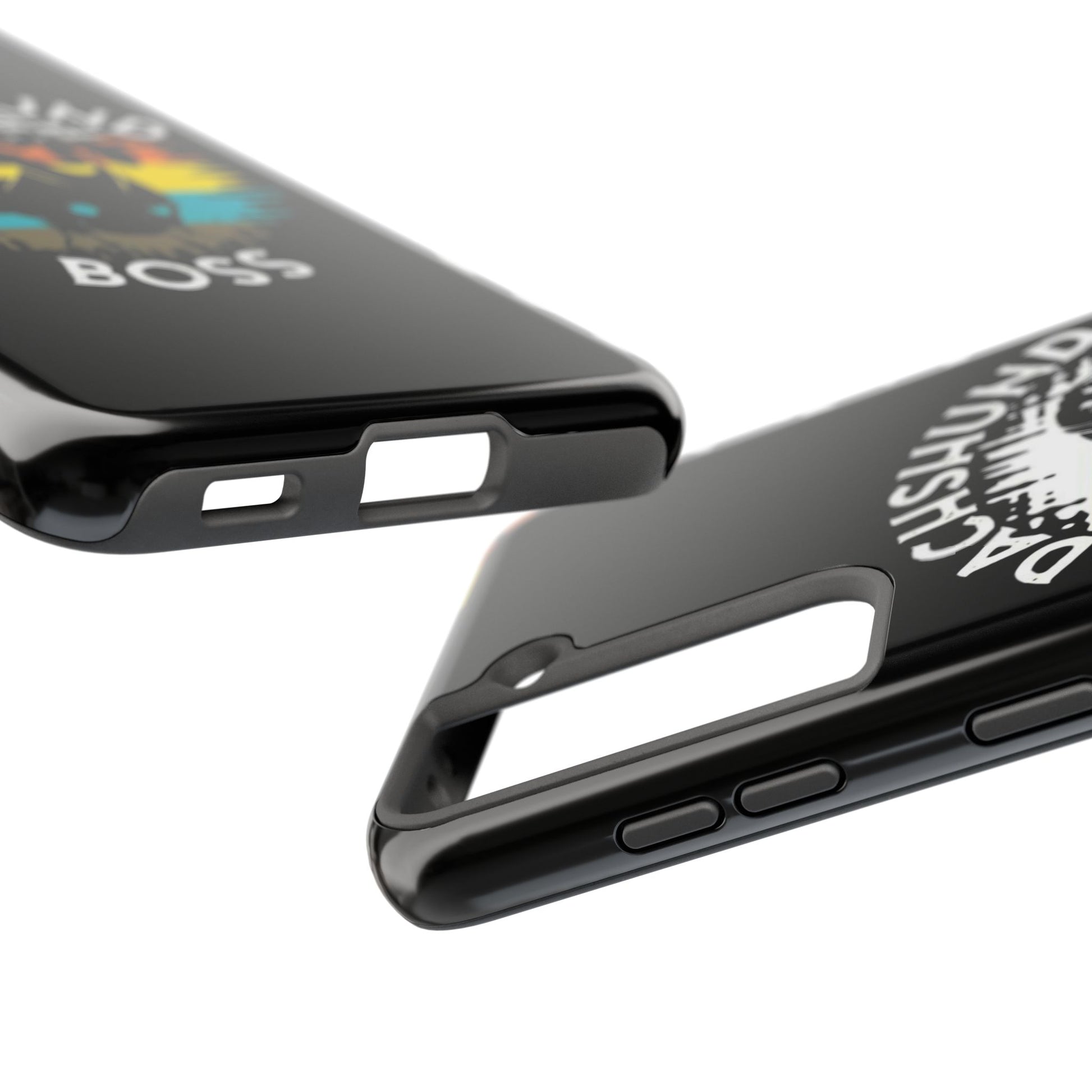 Dachshund Boss Theme Phone Cases for iPhones & Samsung Phones