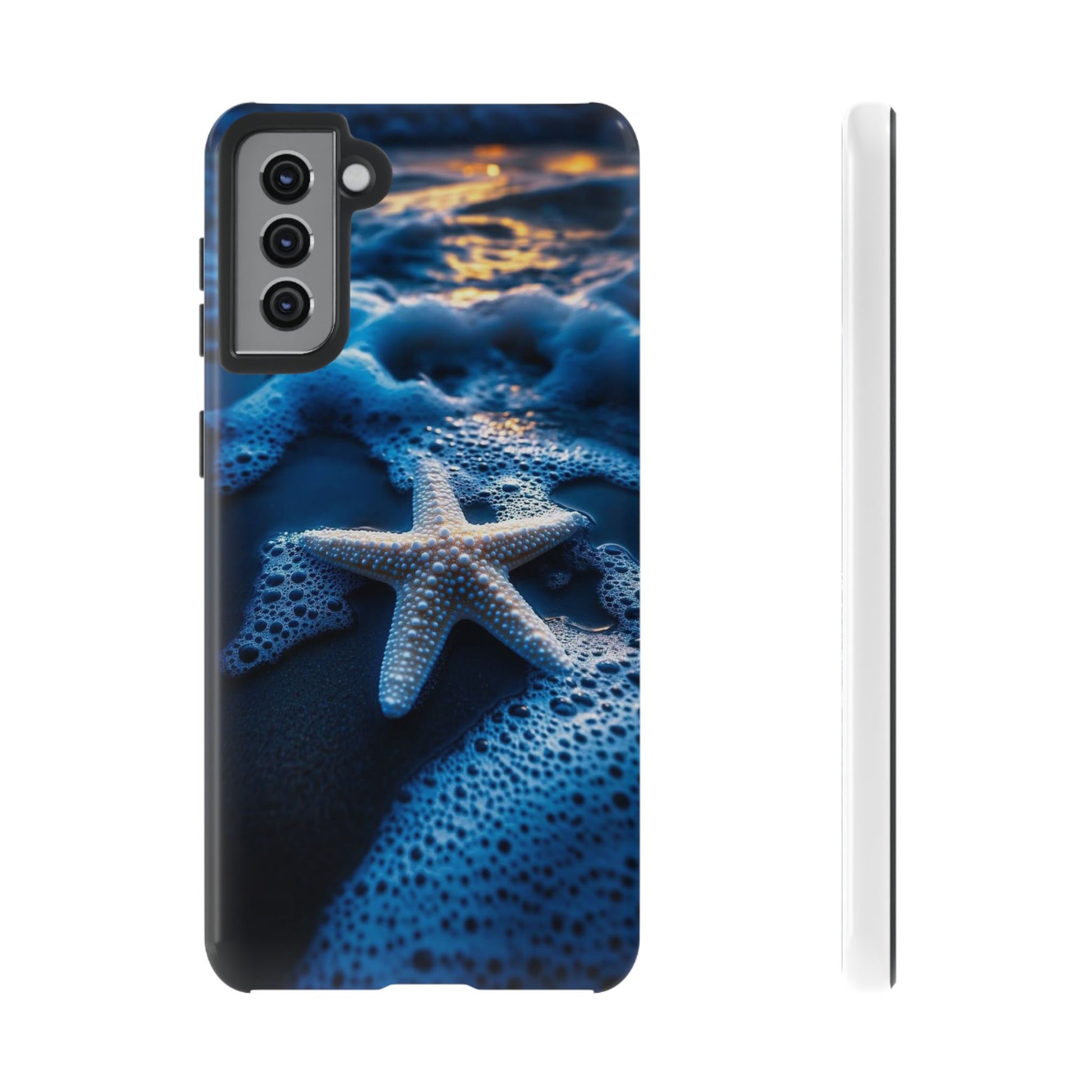 Starfish Beach Tough Cases for iPhones, Samsung, and Pixel