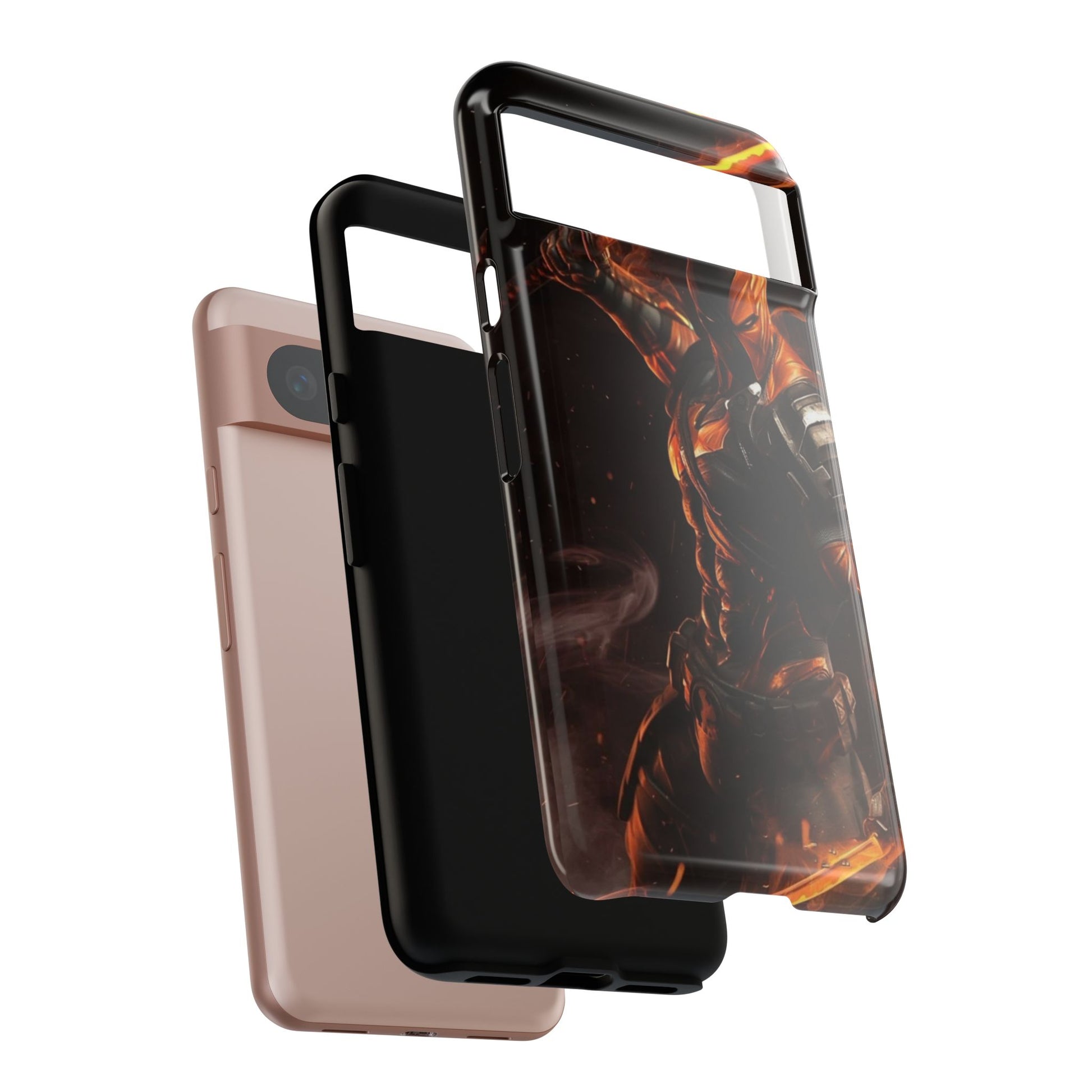 DC Comics Death Stroke Tough Cases for iPhones, Samsung, and Pixel