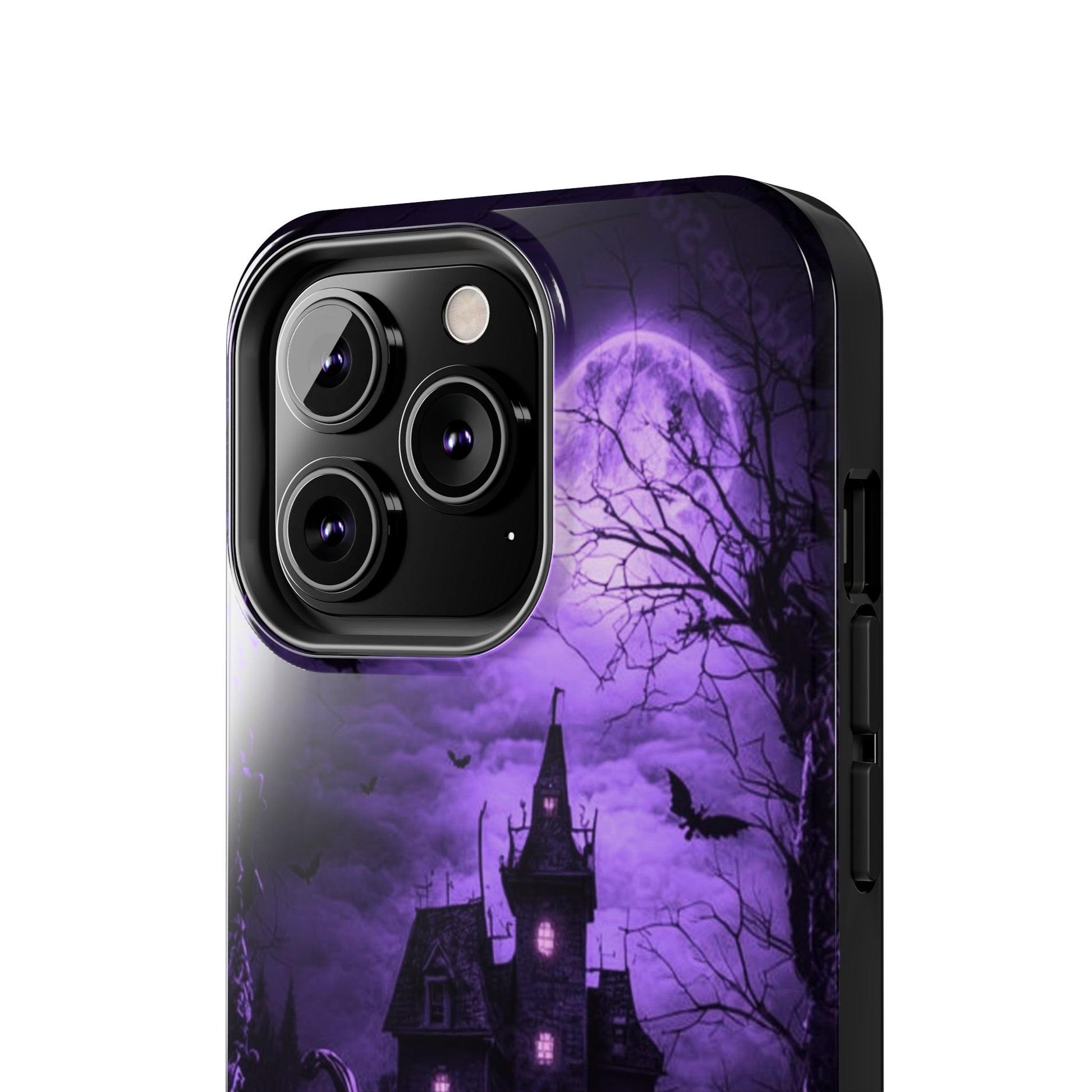 Haunted House Halloween Theme Phone Cases for iPhones & Samsung Phones
