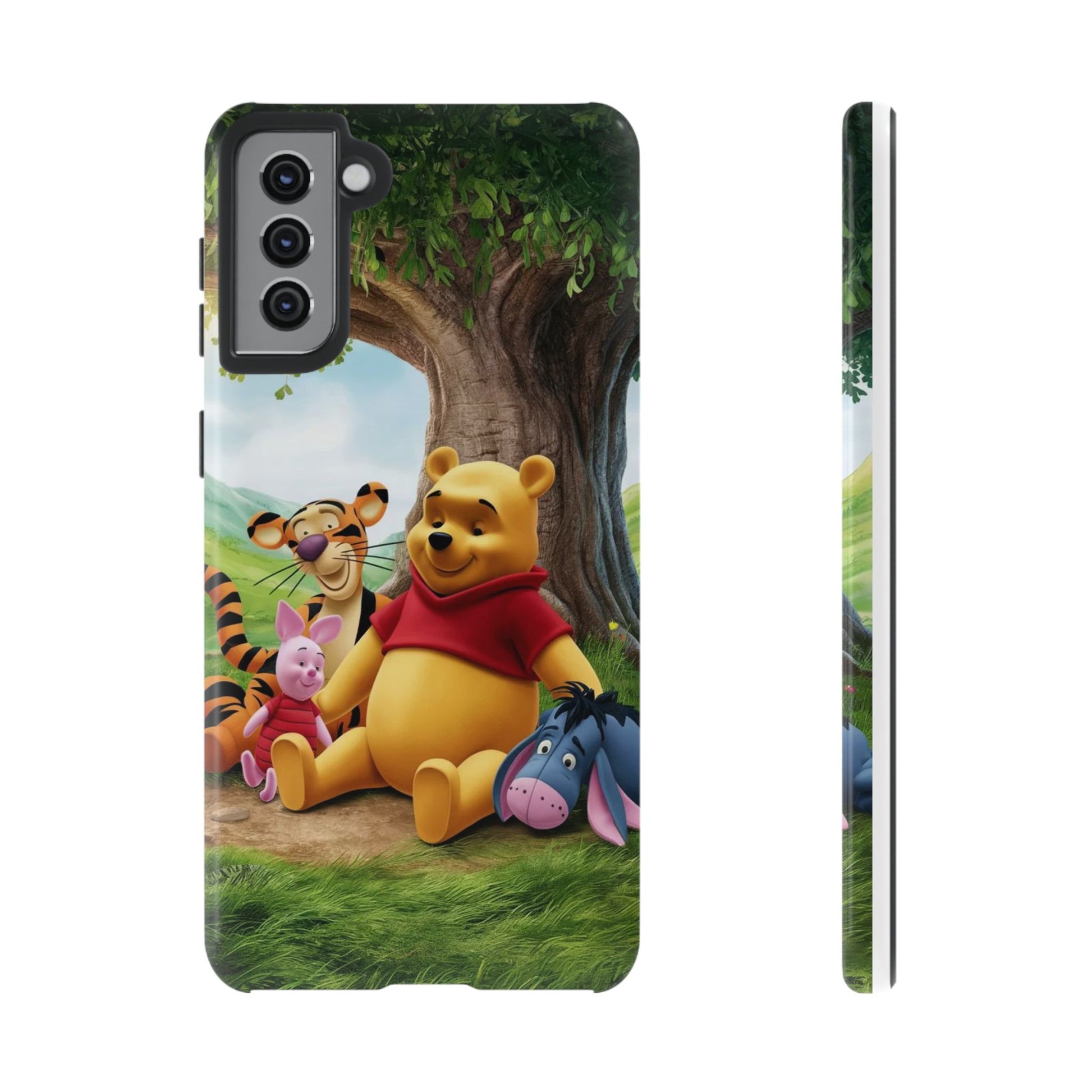 Cute Pooh Bear Phone Case, Tough Cases, Disney Phone for iPhones, Samsung, and Pixel