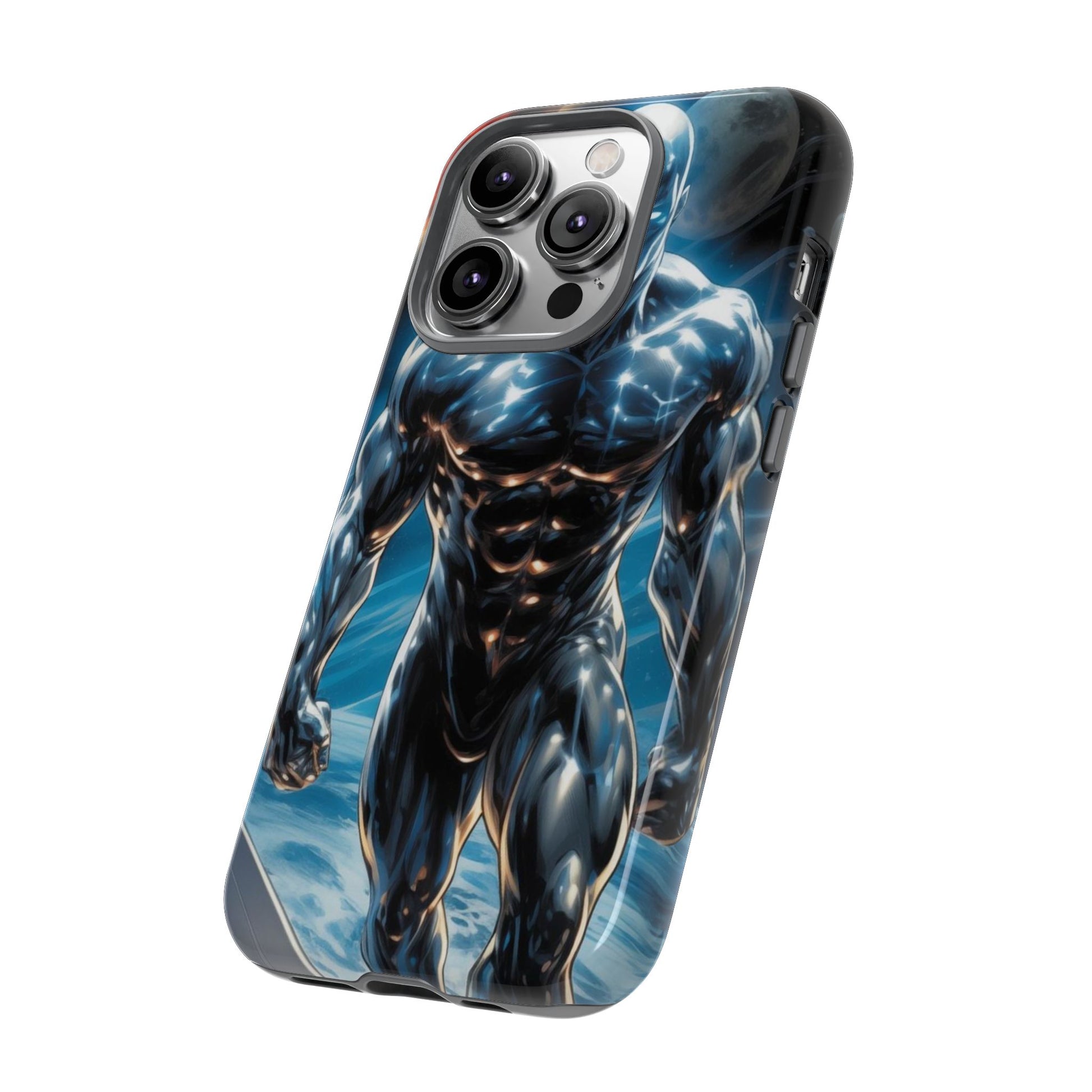 The Silver Surfer Comic Art Phone Case, Tough Cases for iPhones, Samsung, and Pixel