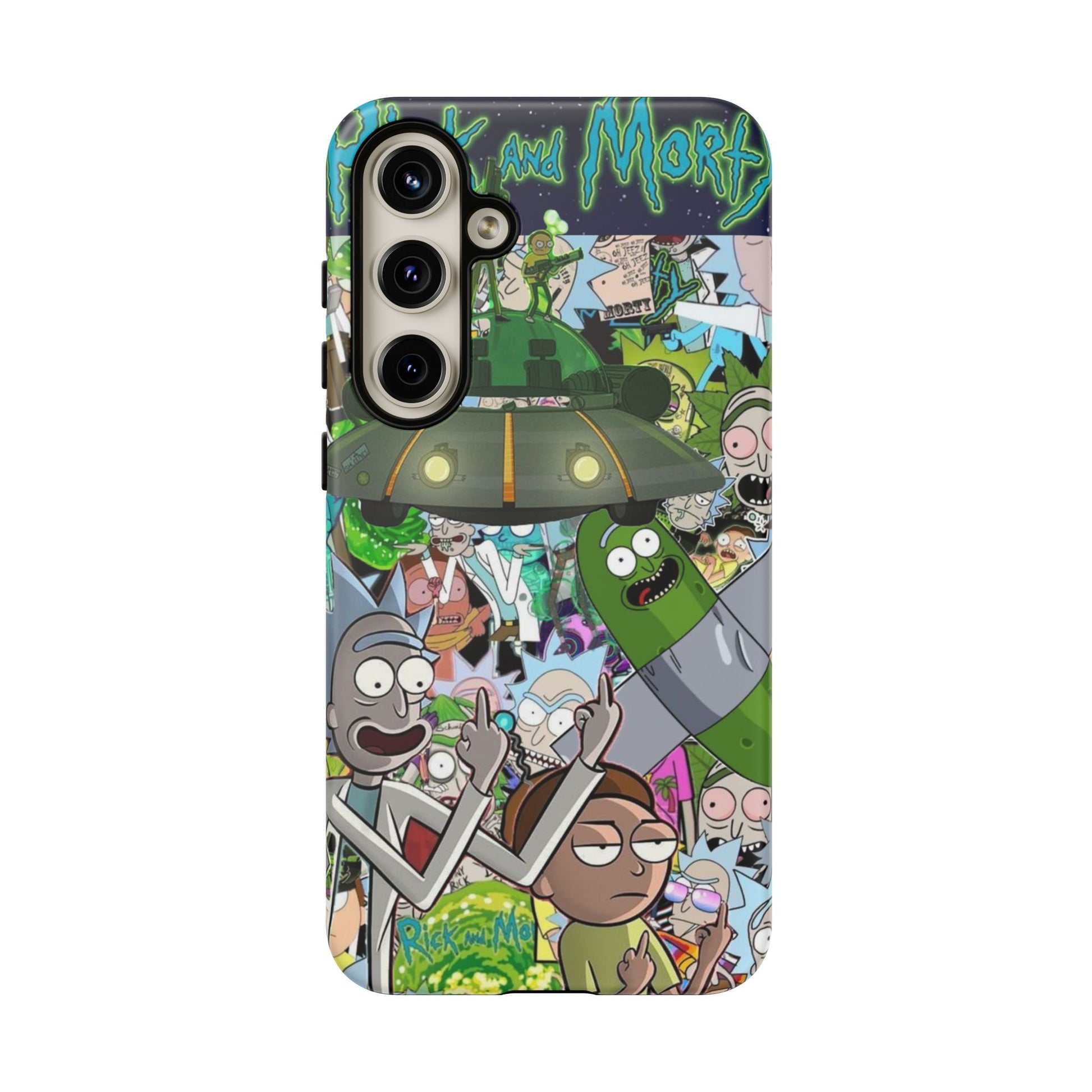Rick and Morty Phone Case, Tough Cases for iPhones, Samsung, and Pixel